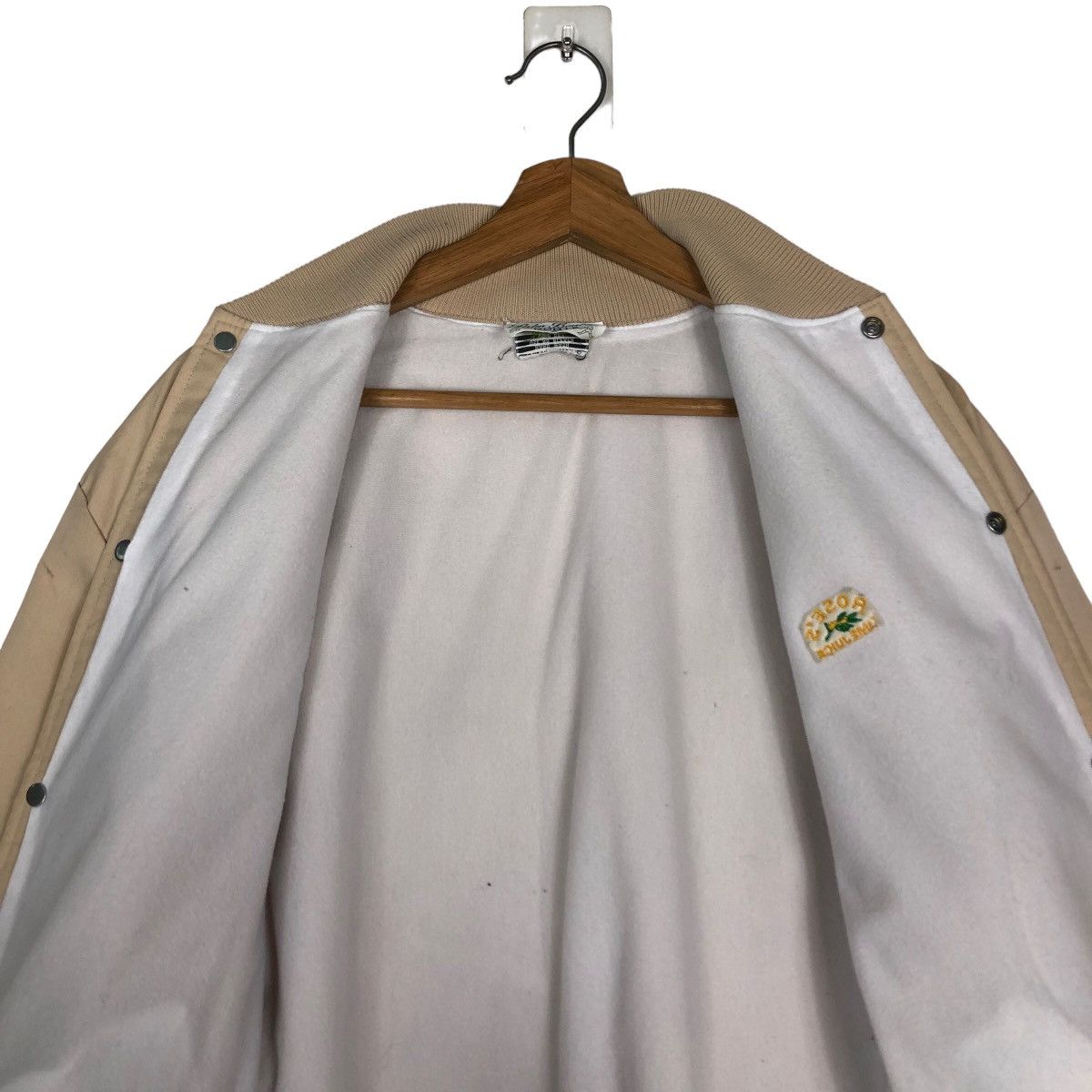 Japanese Brand 🔥 90’s Vtg Bomber Jacket Palm Beach Sports Big Logo Size US XXL / EU 58 / 5 - 12 Thumbnail