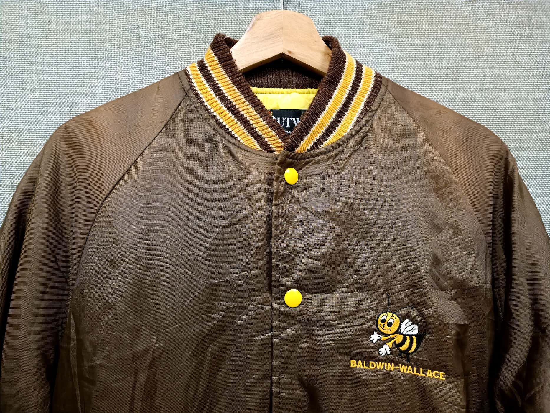 Vintage vintage varsity jacket baldwin wallace Size US L / EU 52-54 / 3 - 3 Thumbnail