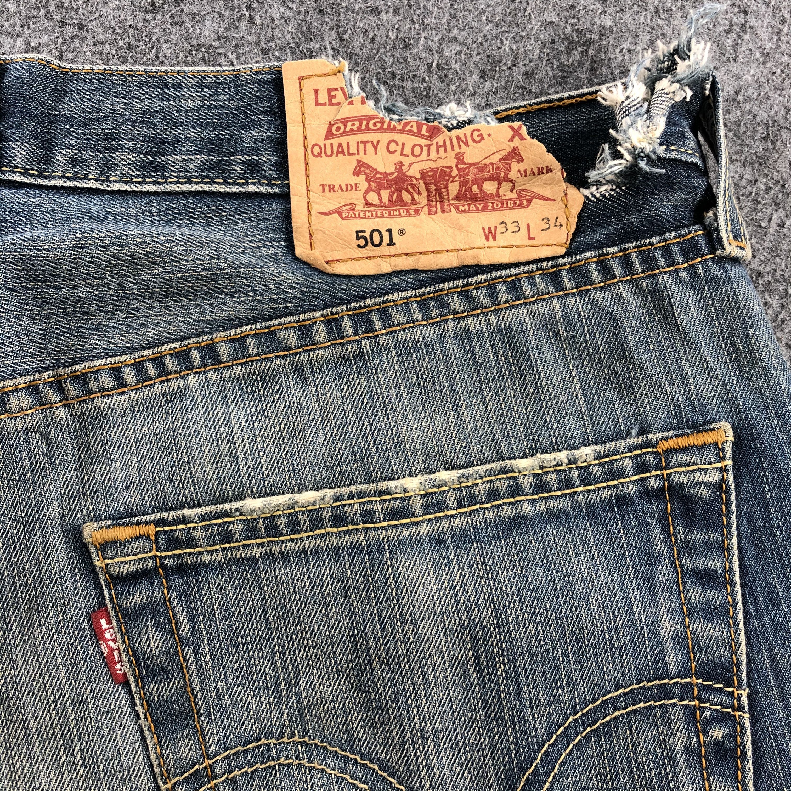 Levi's Vintage Levis 501 Jeans-JM856 Size US 32 / EU 48 - 4 Thumbnail