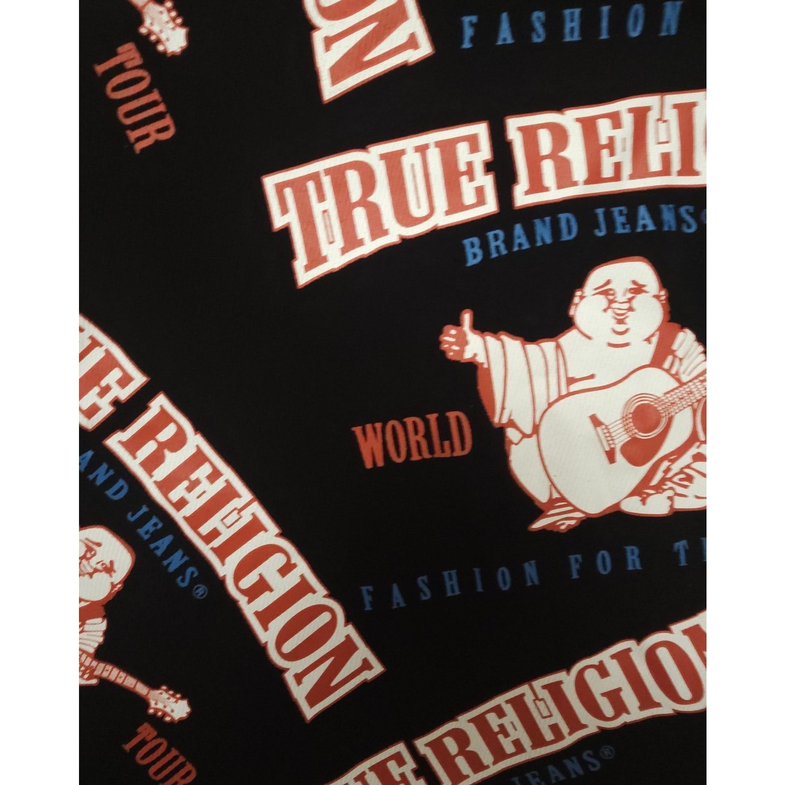 True Religion True Religion T- Shirt Anniversary Goddess Rib Logo Bodycon Size S / US 4 / IT 40 - 5 Thumbnail