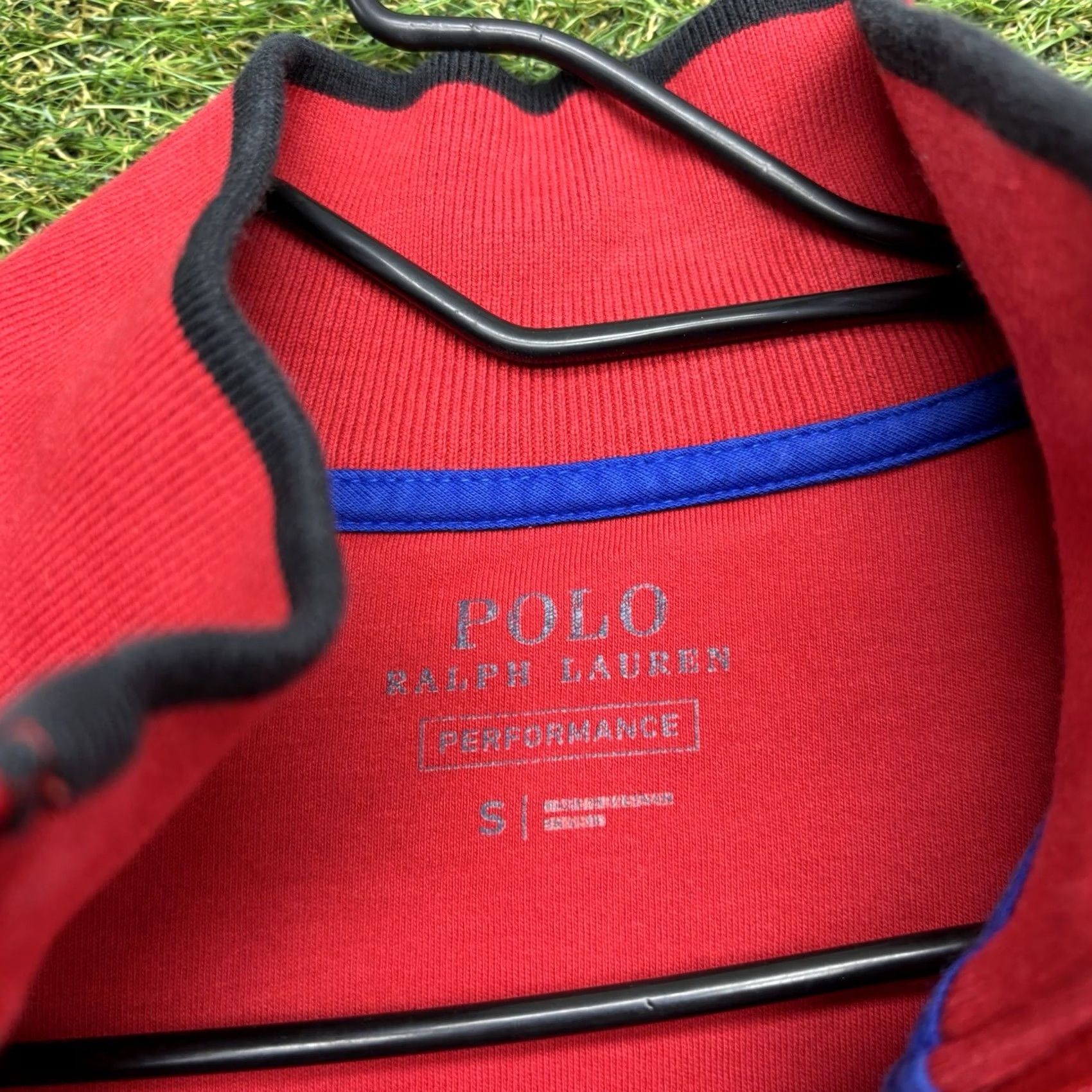 Polo Ralph Lauren Polo Ralph Lauren Performance Track Jacket Mens Small Full Zip Red Activewear Size US S / EU 44-46 / 1 - 6 Thumbnail