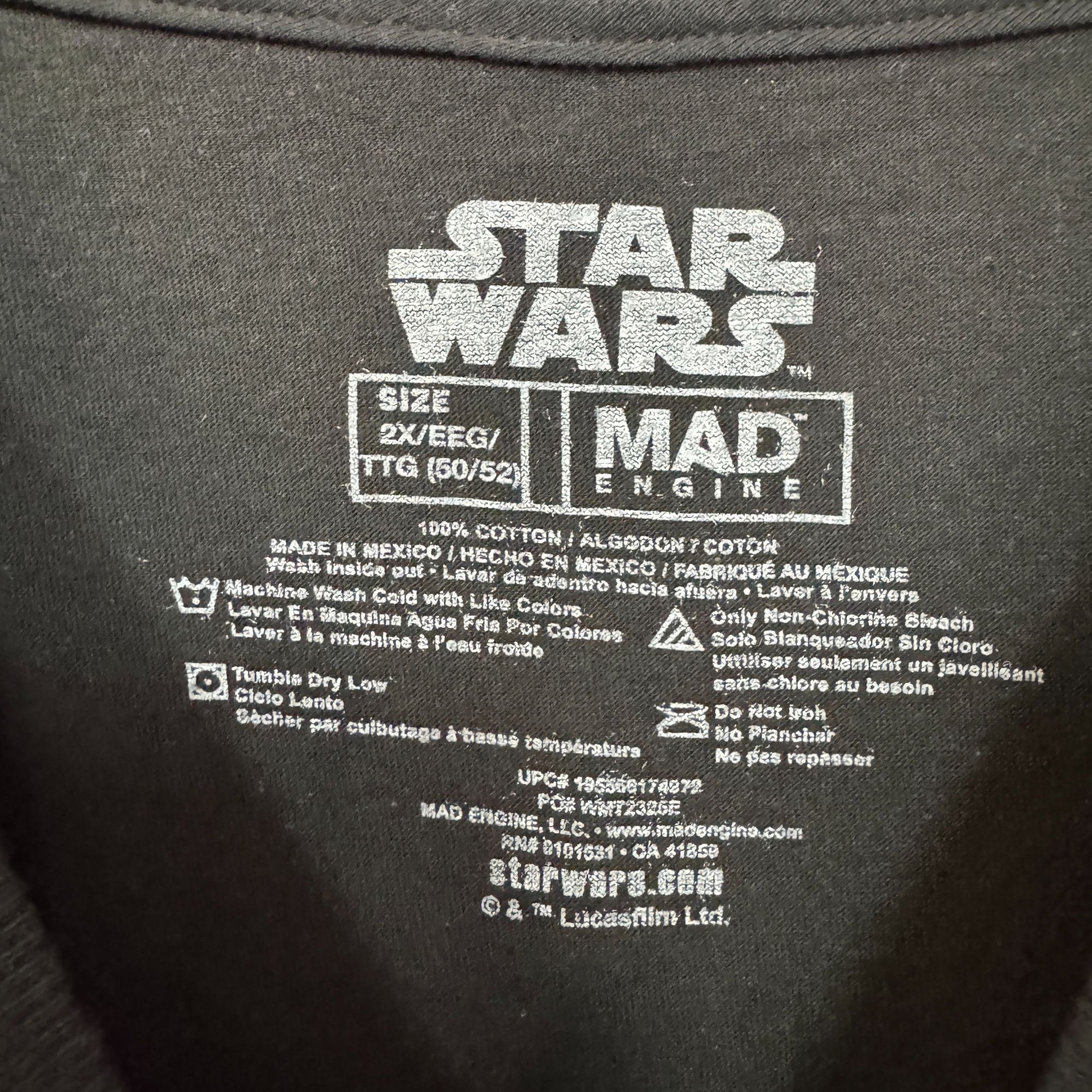 Star Wars The Mandalorian Grogu The Most Wanted T-shirt size 2XL Size US XXL / EU 58 / 5 - 4 Thumbnail