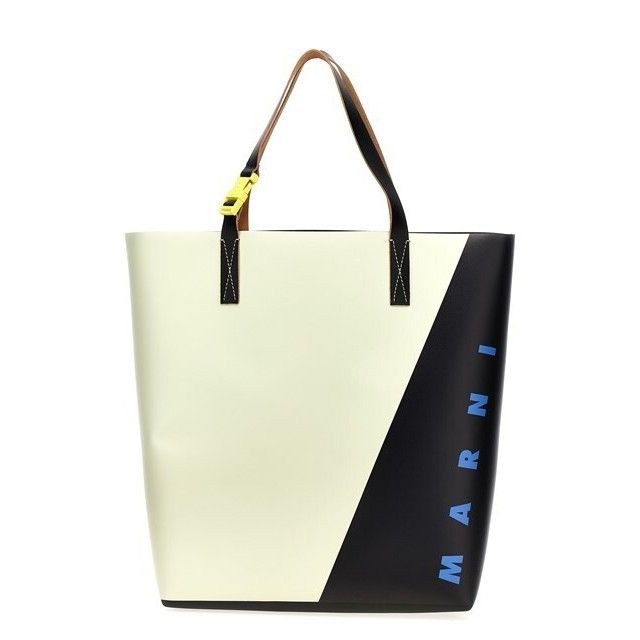 Marni MARNI White/Black Tote Bag New & Authentic Size ONE SIZE - 1 Thumbnail