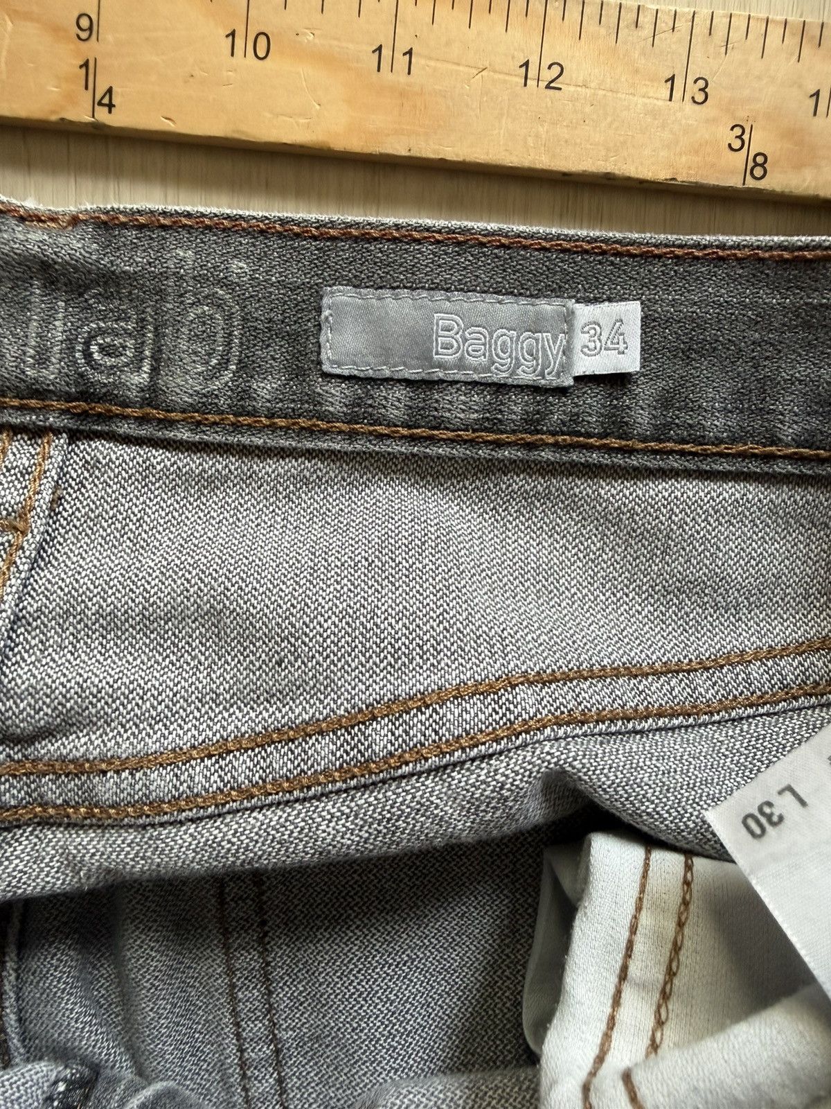 Levi's Vintage Y2K Levis Silvertab Faded Black Baggy Denim Sz 34 Size US 34 / EU 50 - 7 Thumbnail