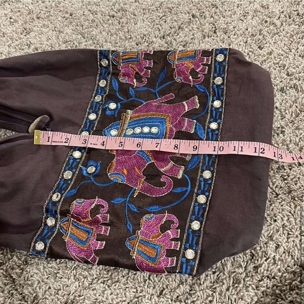 Vintage Adorable Elephant Tote Bag Size ONE SIZE - 6 Thumbnail