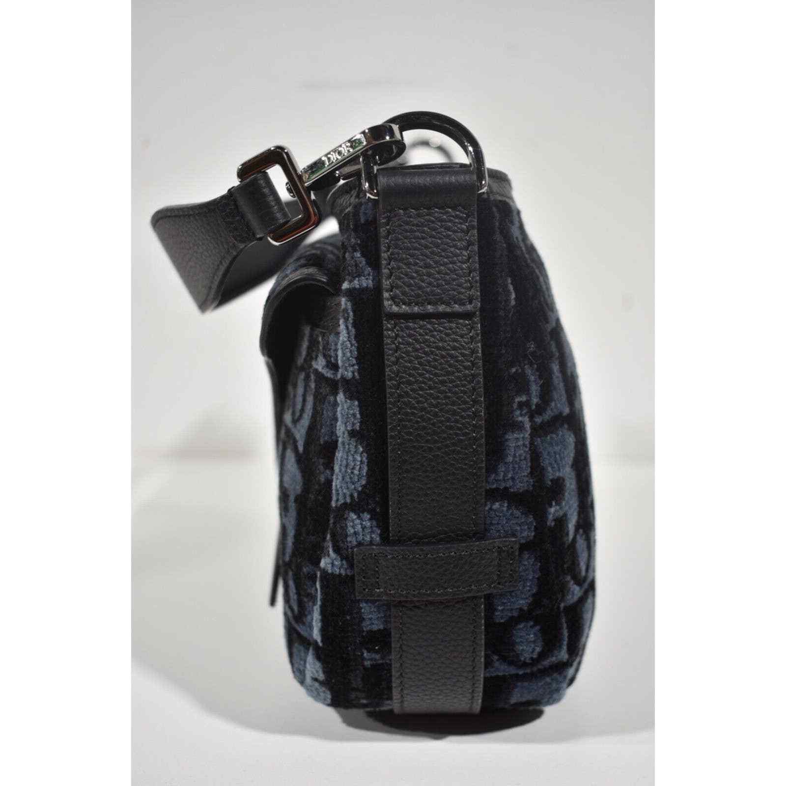 Dior Christian Dior Mini Saddle Soft Black Crossbody Handle Bag Size ONE SIZE - 7 Thumbnail