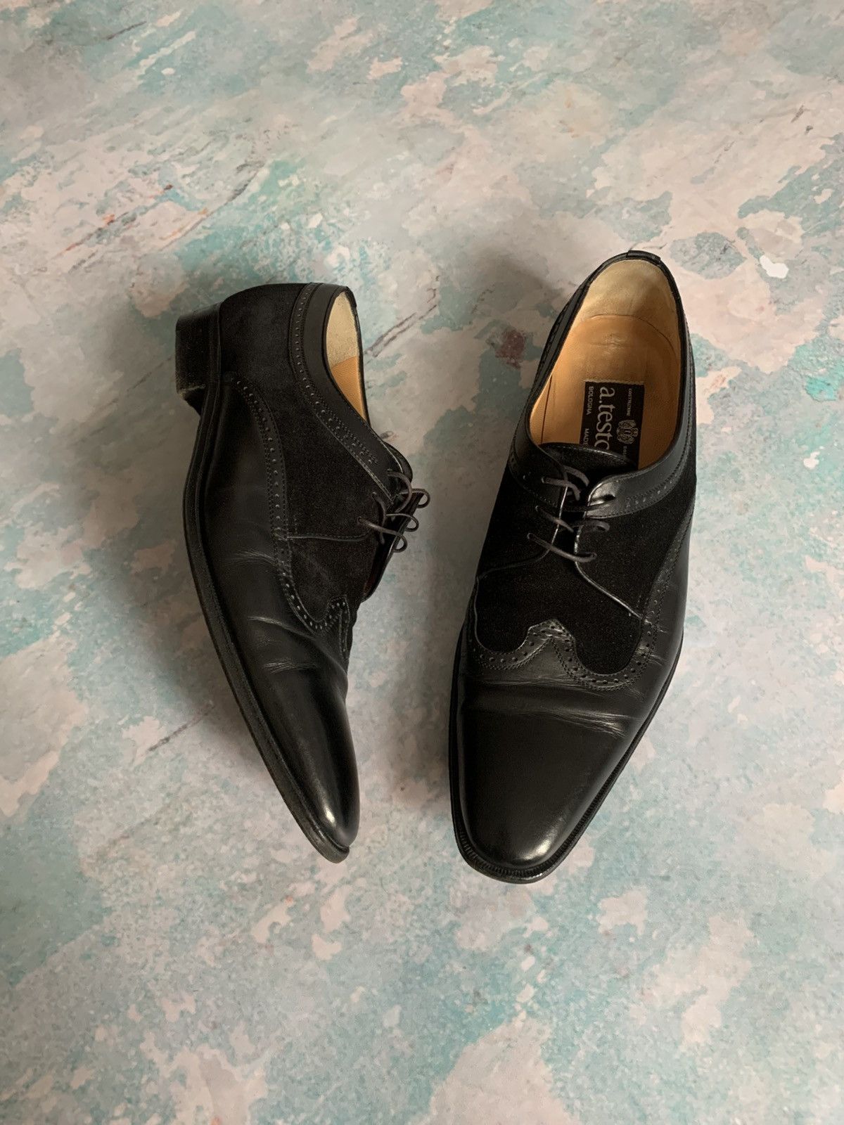 Testoni A Testoni Italian Formal Shoes Luxury Size US 8.5 / EU 41-42 - 13 Thumbnail