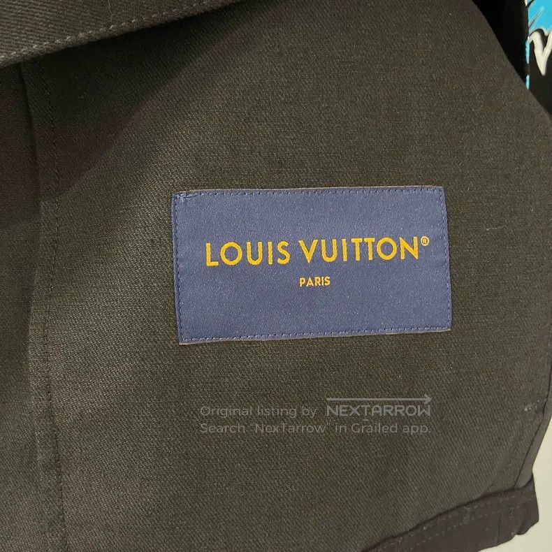 Louis Vuitton Louis Vuitton Graffiti logo print denim jacket Size US M / EU 48-50 / 2 - 3 Thumbnail