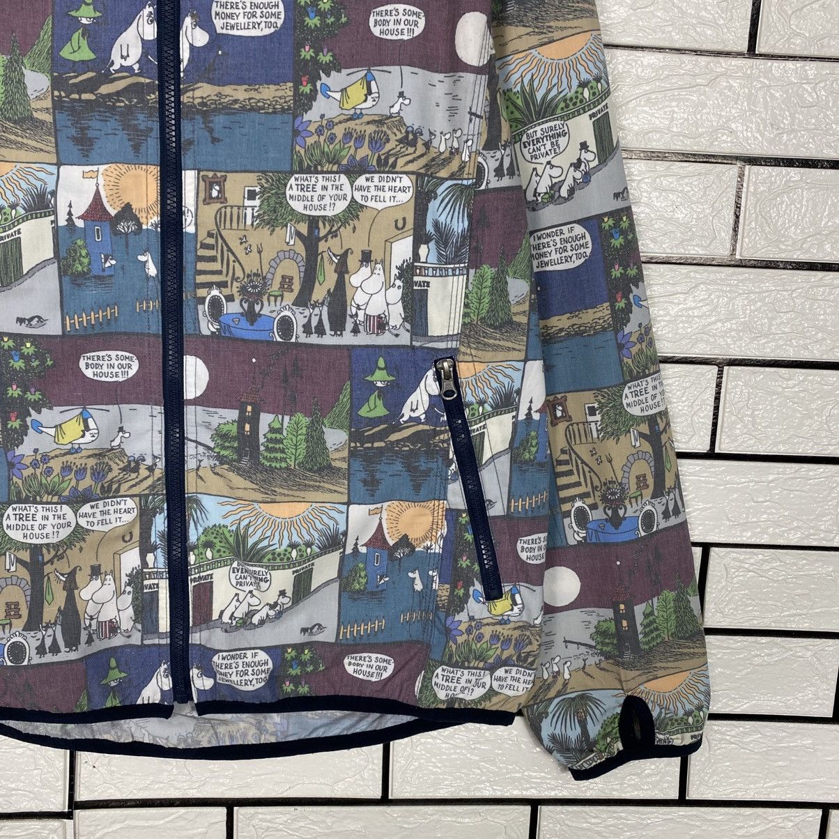 Japanese Brand Light Jacket Hoodie Go Slow Caravan Full Print Navajo Size US M / EU 48-50 / 2 - 6 Thumbnail