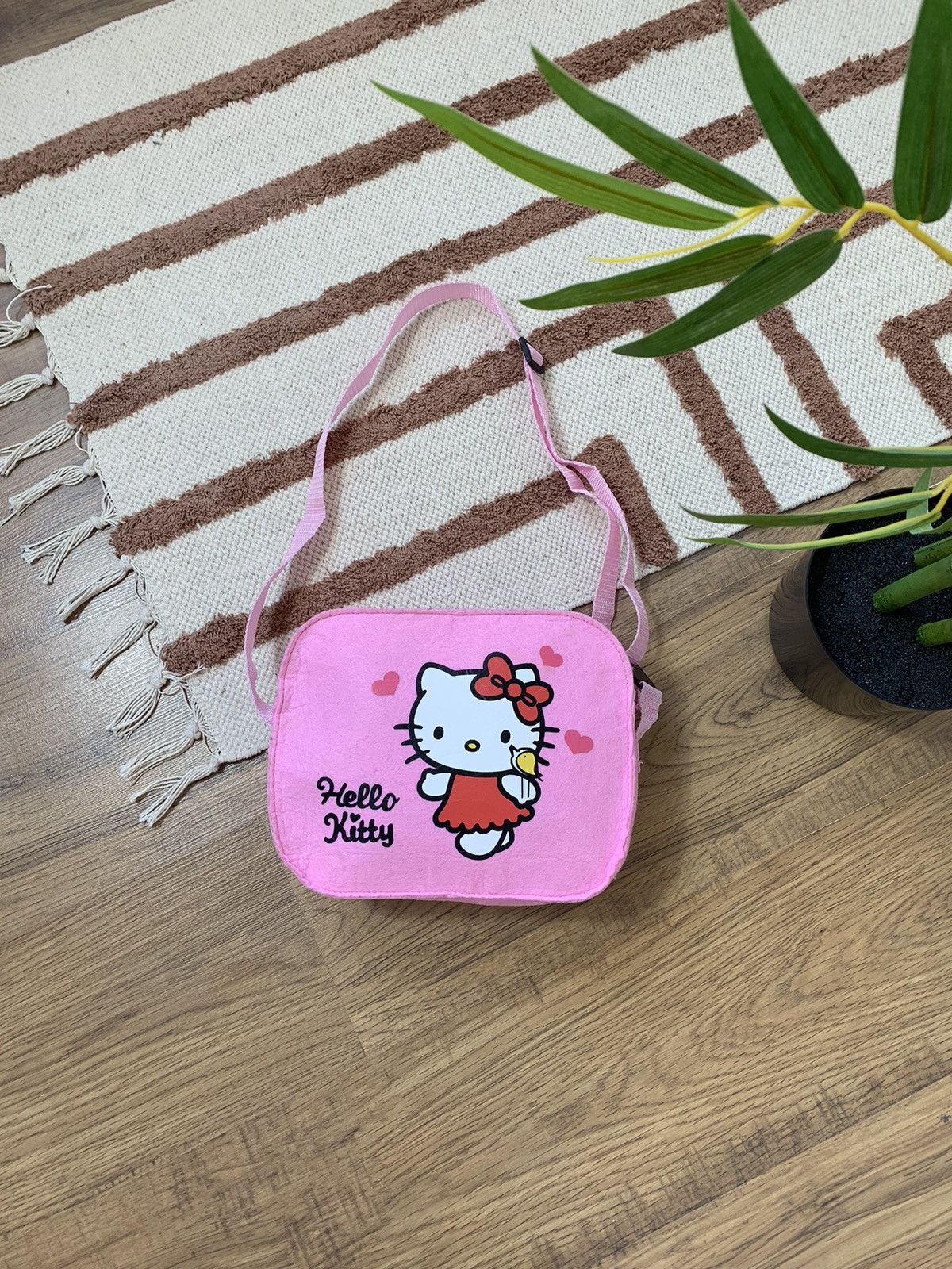 hello kitty purse sanrio hello kitty y2k monogram shoulder purse SUPER RARE