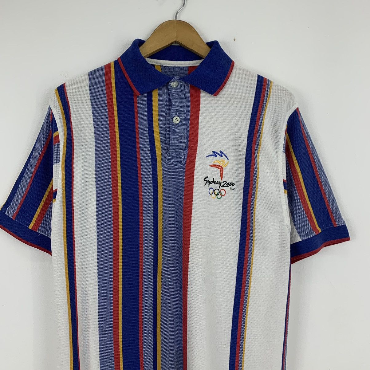 Vintage Y2K Sydney 2000 Olympic Polo Shirt