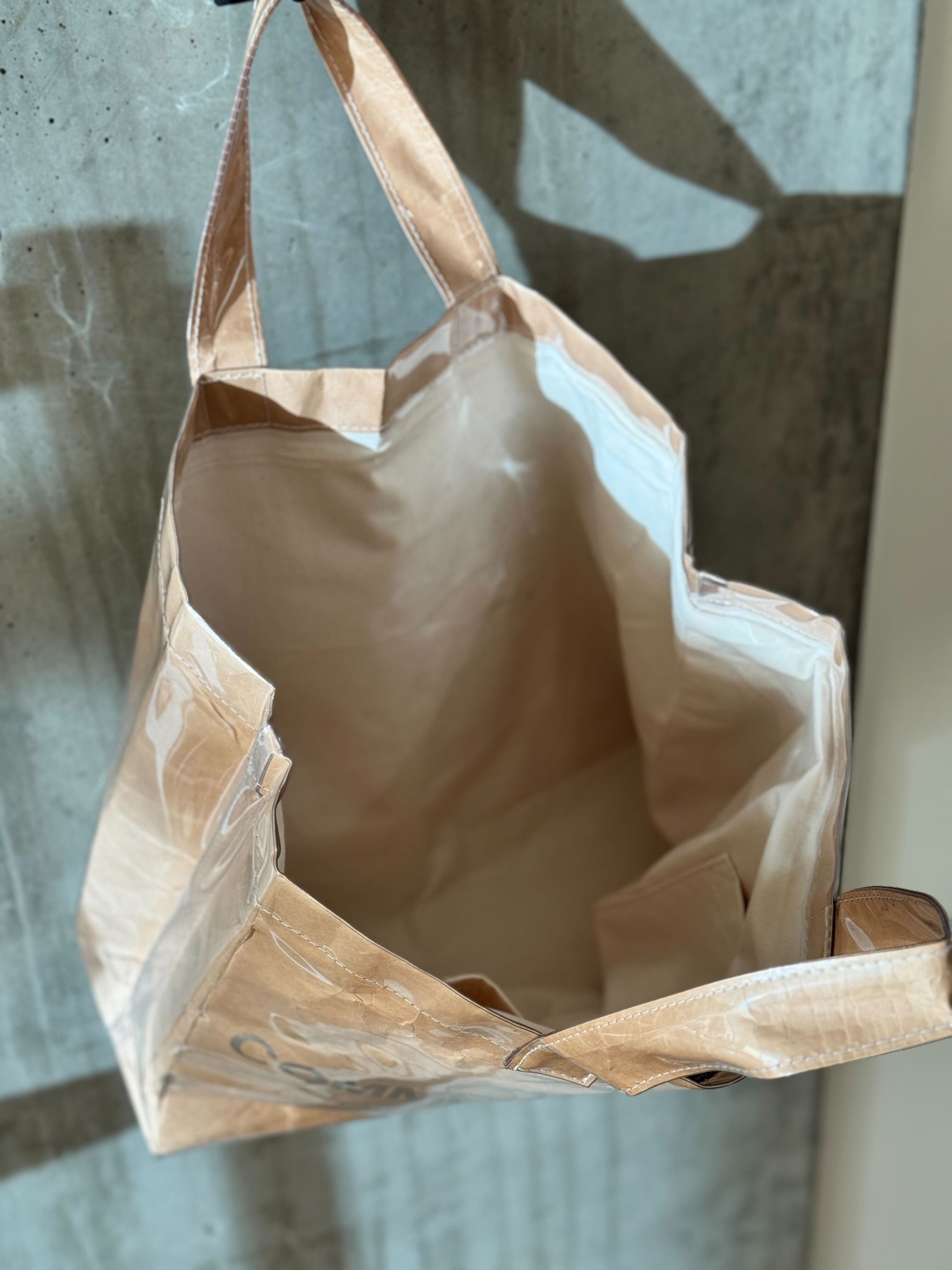 Comme des Garcons CDG PVC Tote Shopping Bag Size ONE SIZE - 7 Thumbnail