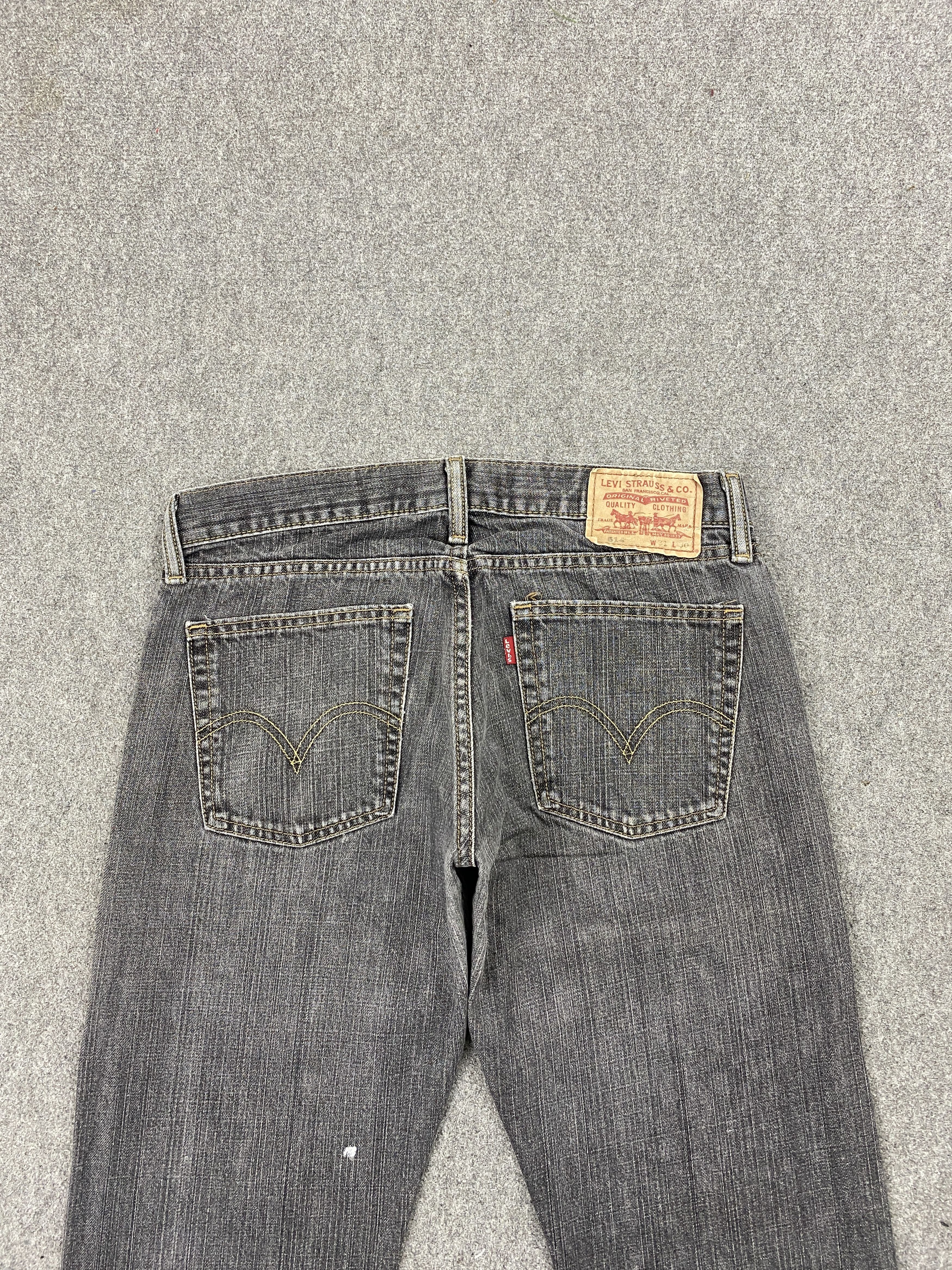 Levi's × Vintage Faded Black Vintage Levis 514 Jeans Size US 32 / EU 48 - 4 Thumbnail
