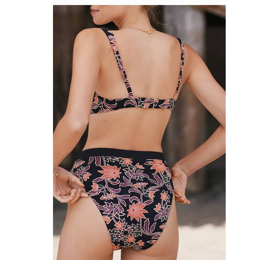 Anthropologie Anthropologie Kylie Underwire Bralette Bikini Top and Bottom Size S / US 4 / IT 40 - 2 Thumbnail