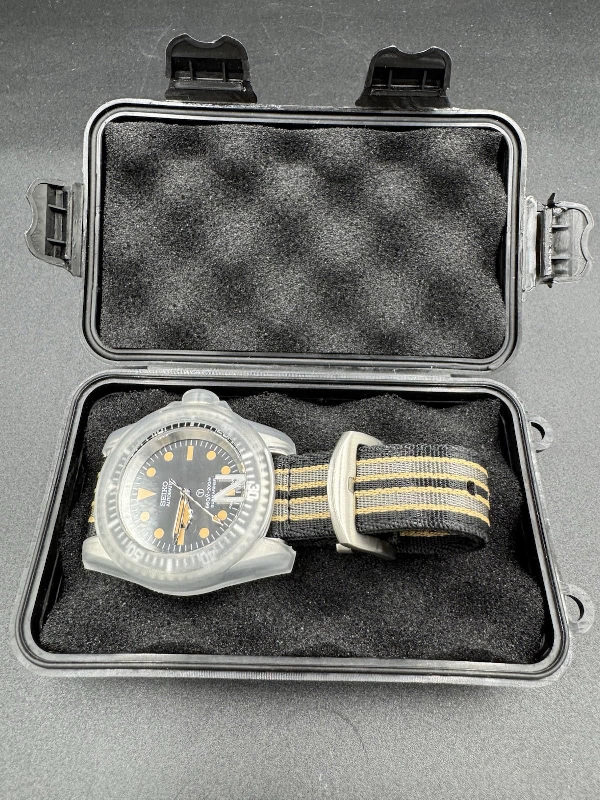 Seiko Brand New Black Seiko MODified Automatic Sub Men’s Watch 40m Size ONE SIZE - 2 Thumbnail