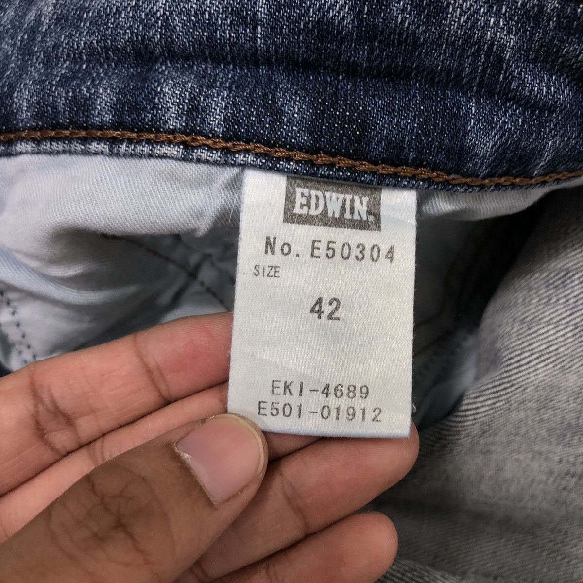 Japanese Brand 🔥90’s Vintage Edwin Made in Japan Company Limited Size US 42 / EU 58 - 15 Thumbnail