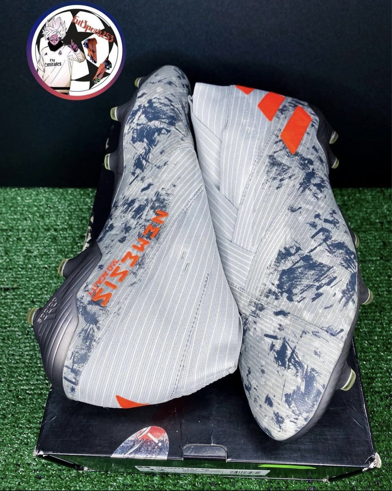 Adidas Adidas Nemiziz 19+ Elite Football Boots Size US 12 / EU 45 - 1 Thumbnail
