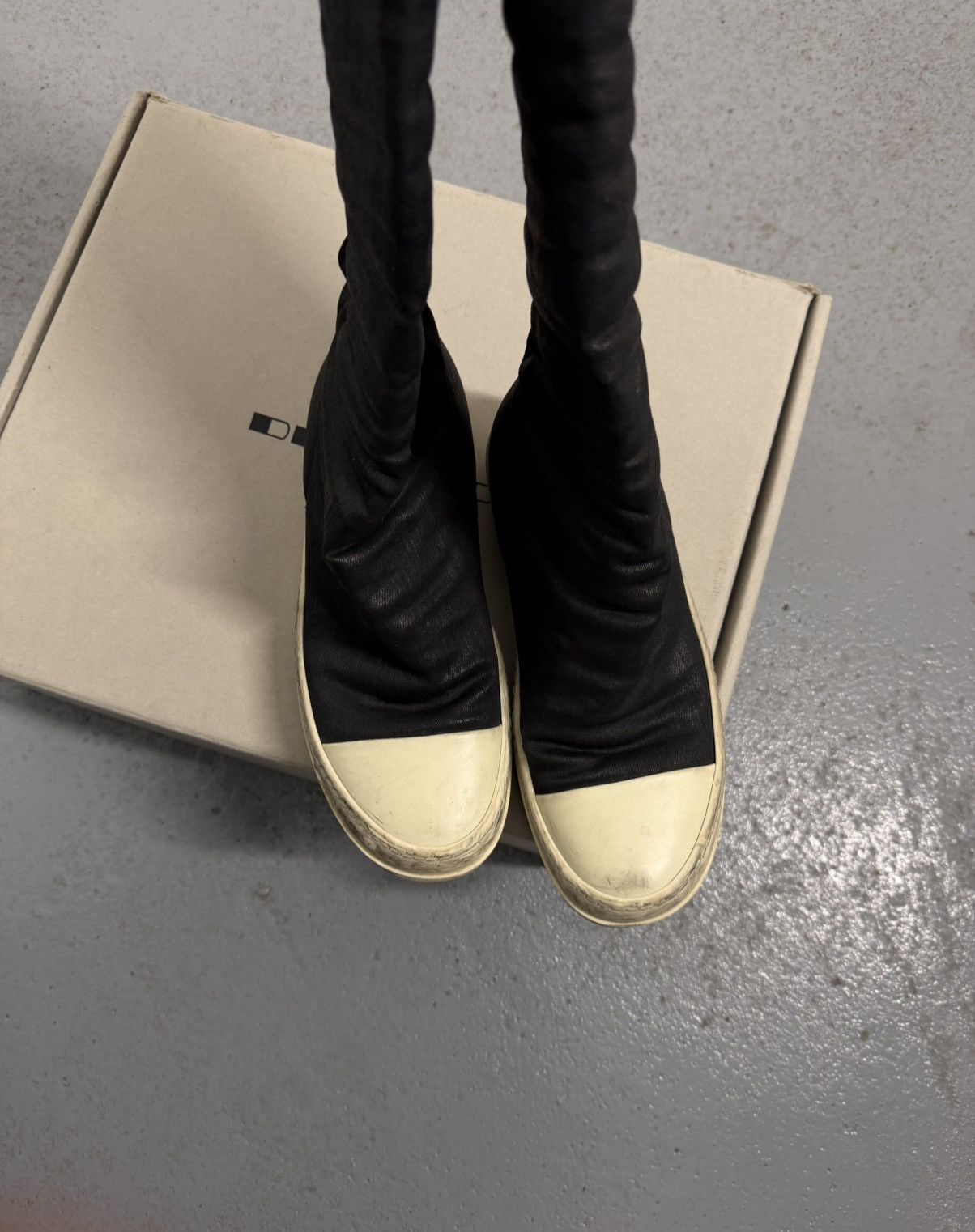 Rick Owens Drkshdw Rick Owens Drkshdw Socks With Box Size US 7 / IT 37 - 5 Thumbnail