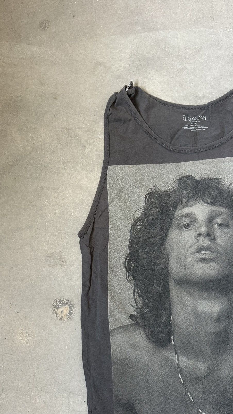 Vintage THE DOORS TANK TOP BAND TEE Size US XL / EU 56 / 4 - 4 Thumbnail