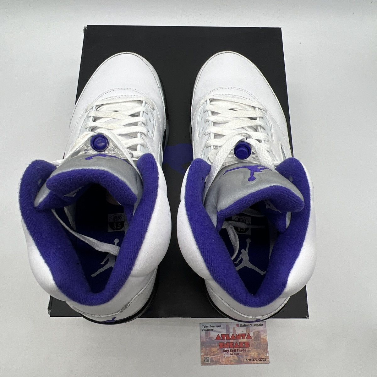 Jordan Brand Air Jordan 5 concord Size US 8.5 / EU 41-42 - 7 Thumbnail