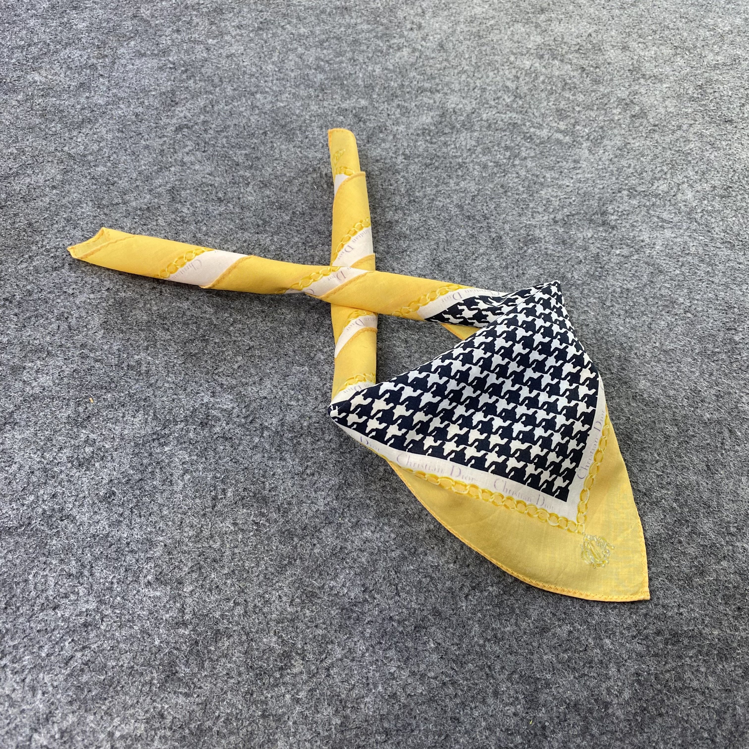 Christian Dior Handkerchief / Bandana / Neckerchief-B2212