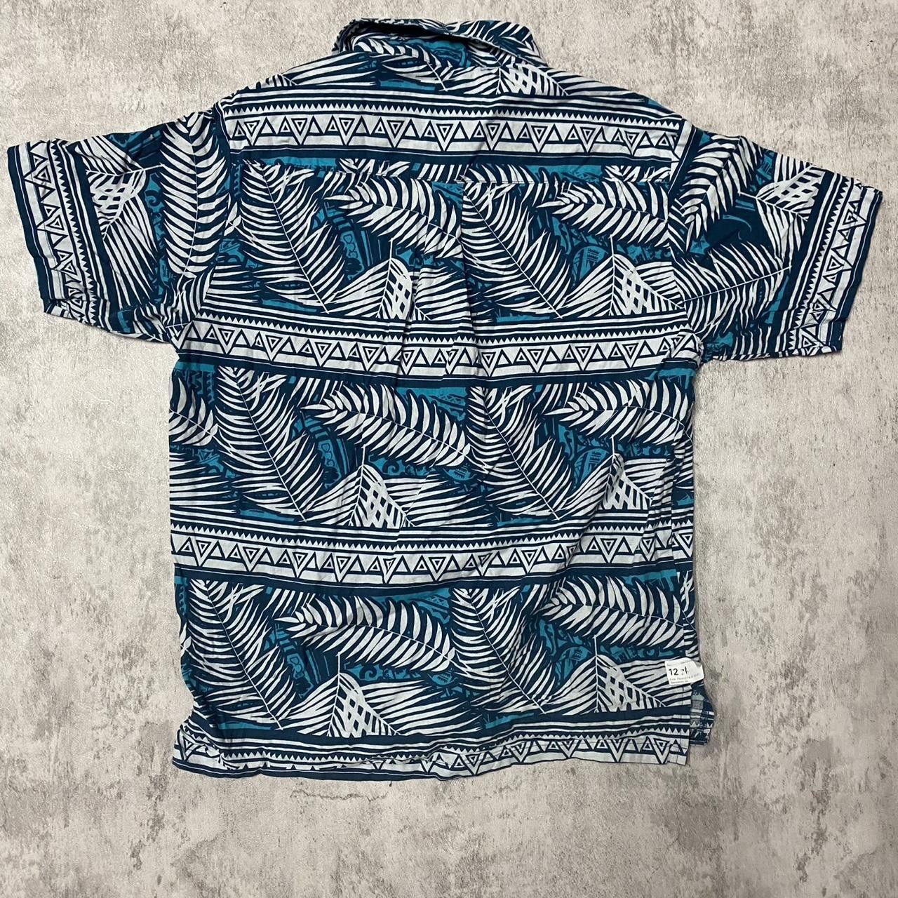 Other Blue and white Hawaiian shirt #HawaiianShirt Size US S / EU 44-46 / 1 - 4 Thumbnail