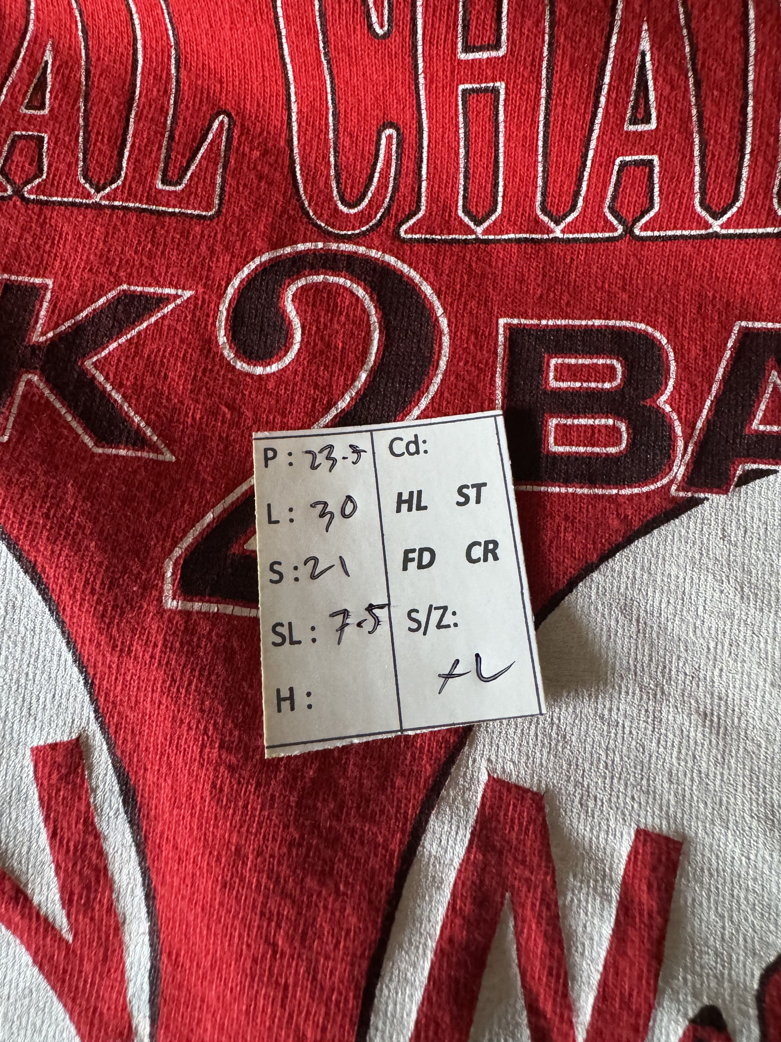 NFL VINTAGE '94 NEBRASKA HUSKERS CHAMPIONS BACK2BACK TEE NFL NBA Size US XL / EU 56 / 4 - 18 Thumbnail