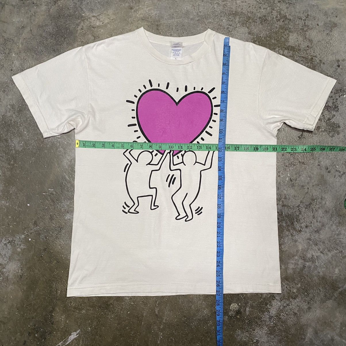 Jean-Michel Basquiat × Keith Haring RARE! Keith Haring x Jean-Michel Basquiat Art T Shirt Size US L / EU 52-54 / 3 - 11 Thumbnail