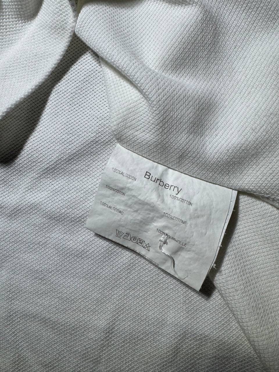 Burberry Burberry Vintage White Cotton Sleeveless T-shirt rare Size L / US 10 / IT 46 - 9 Thumbnail