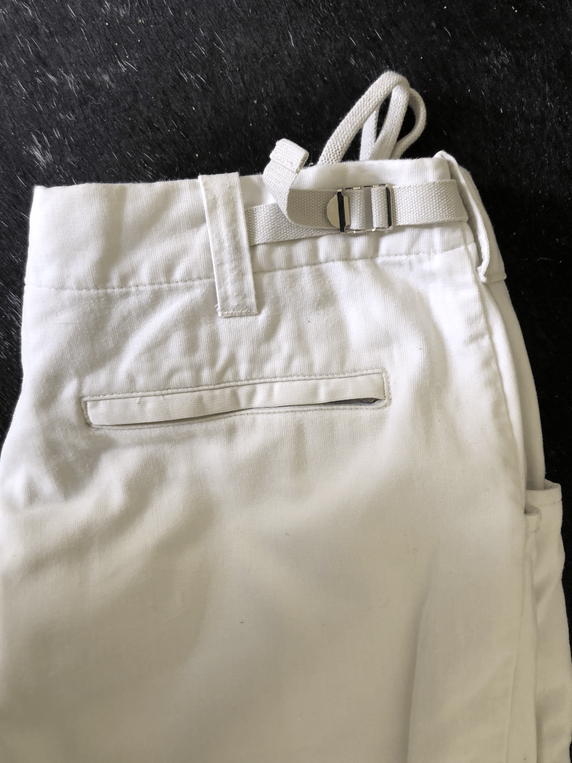Helmut Lang White Cotton Astro Biker Pants Size US 28 / EU 44 - 4 Thumbnail