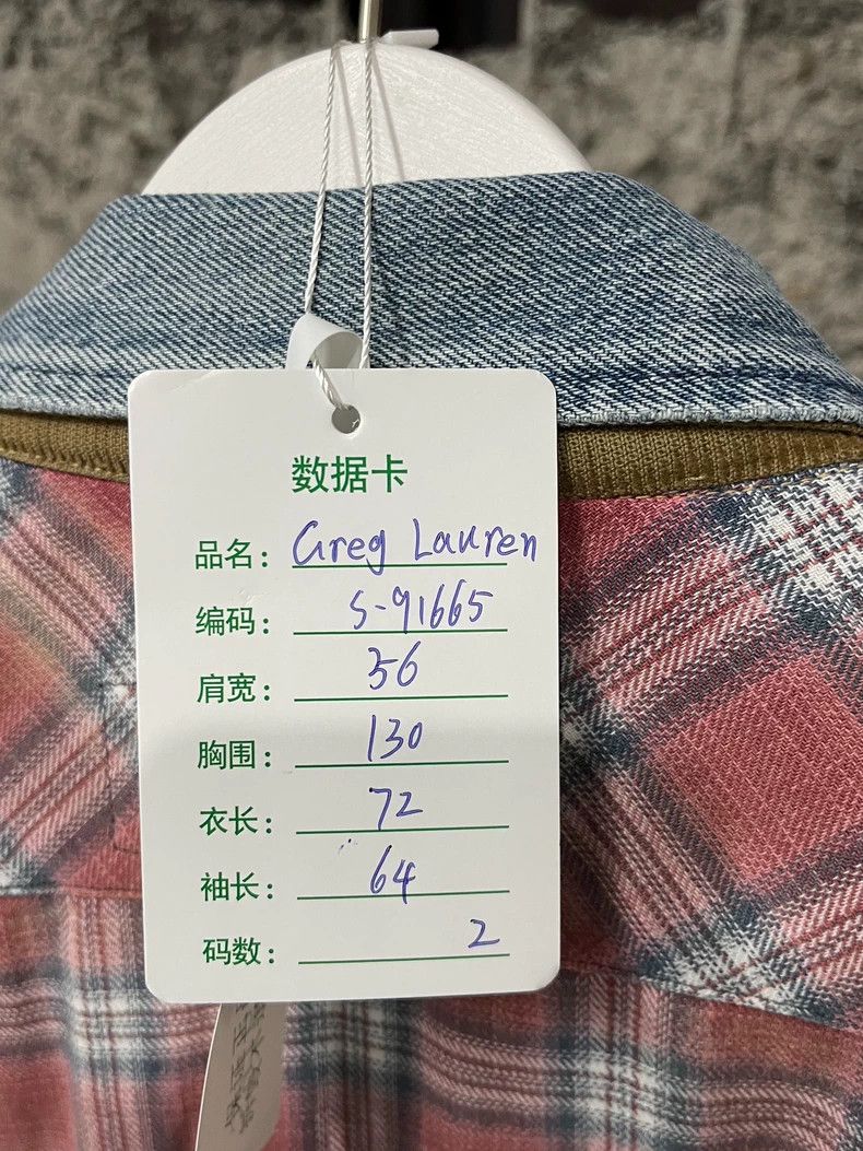 Greg Lauren greg lauren shirt 2506-Nextarrow Size US M / EU 48-50 / 2 - 9 Thumbnail