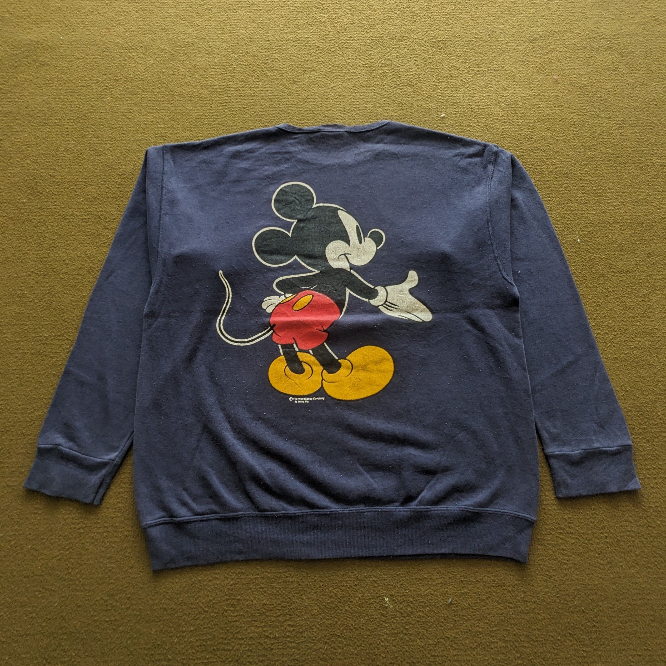 Vintage Vintage Mickey Mouse Cartoon Disney Sweatshirt Size US L / EU 52-54 / 3 - 3 Thumbnail