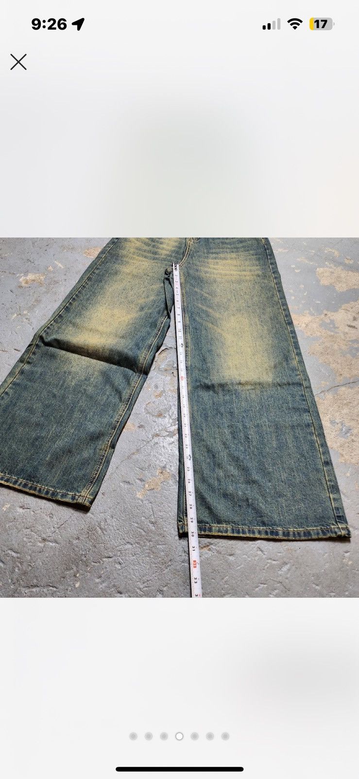 Other beautiful baggy y2k jeans Size US 30 / EU 46 - 4 Thumbnail