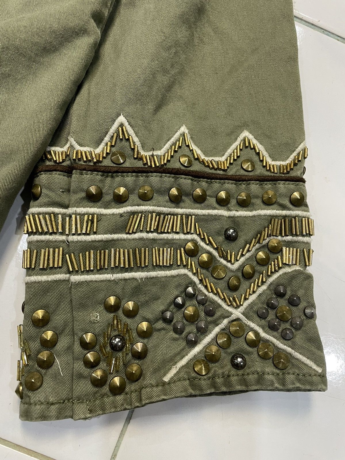 Japanese Brand Japanese Brand Fishtail Parka Spike Punk Rock Size US S / EU 44-46 / 1 - 3 Thumbnail