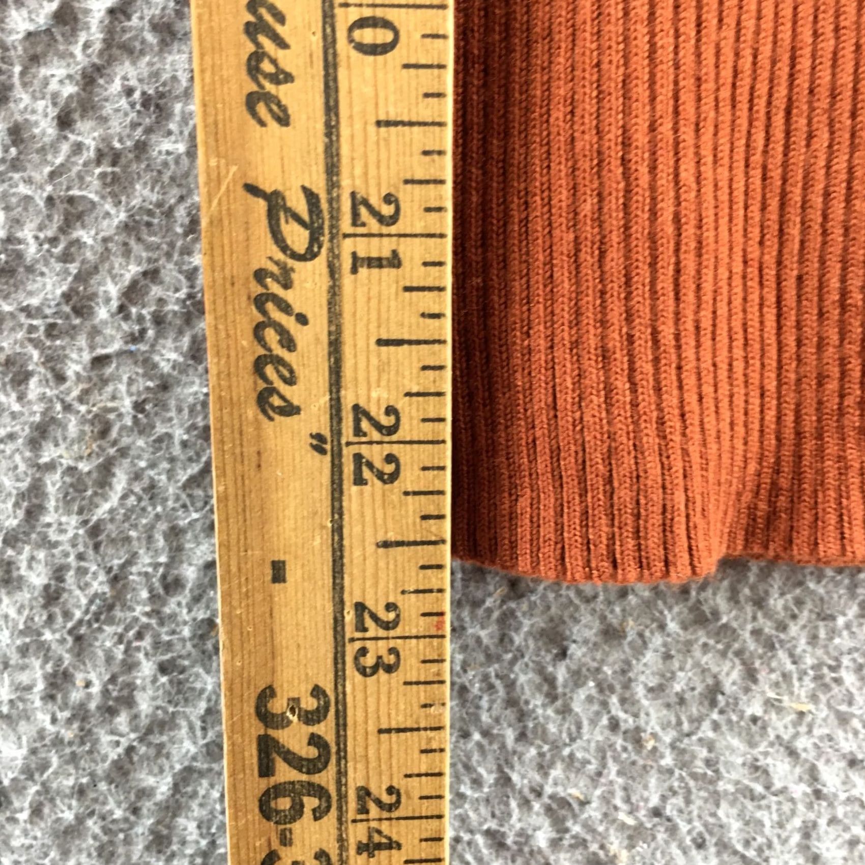 Nine West Nine West Sweater Womens MD Rust Solid Brown Crewneck Knit Long Sleeve Pullover Size M / US 6-8 / IT 42-44 - 6 Thumbnail
