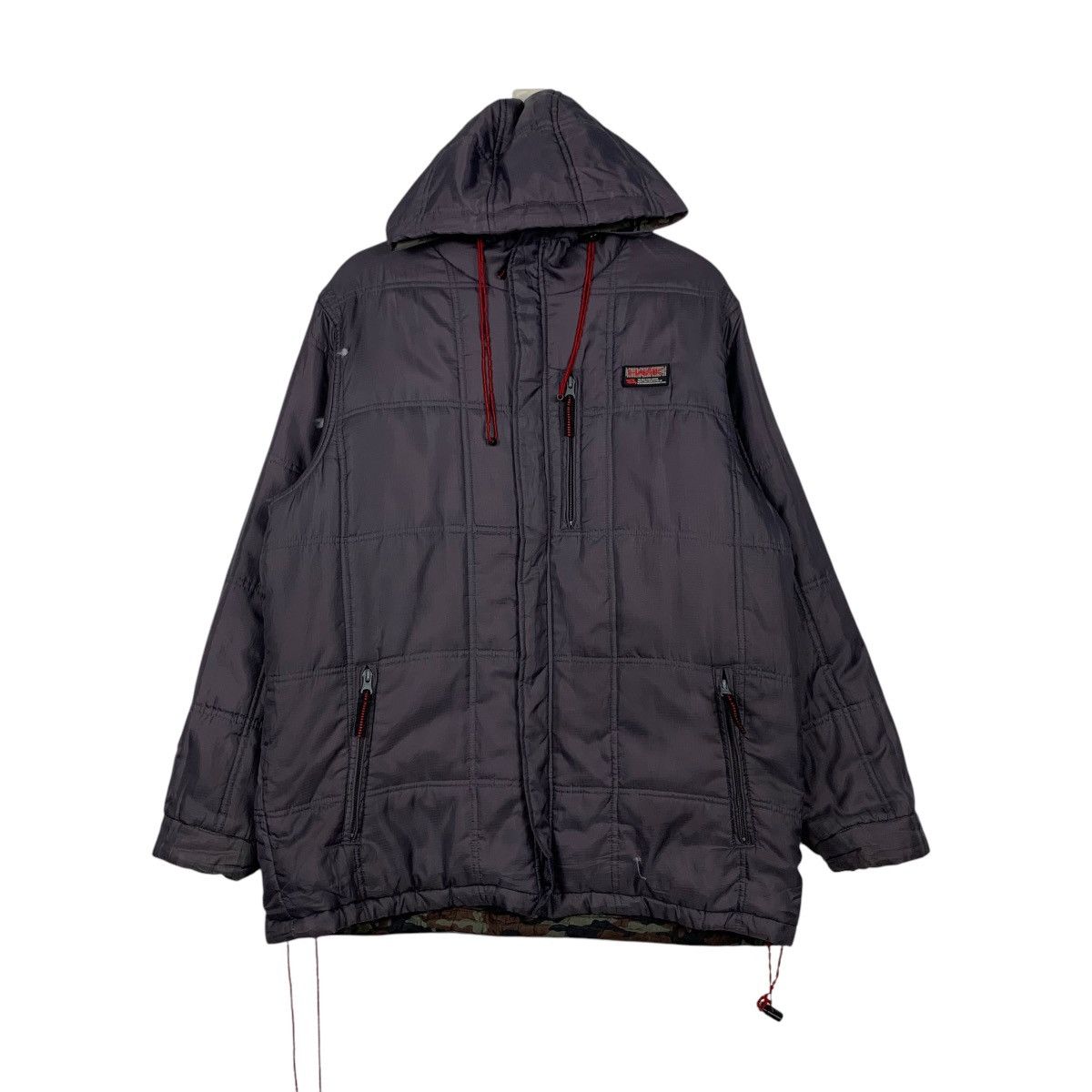 Tony Hawk TONY HAWK Skate Apparel Reversible Hoodie Jacket #2139-C94 Size US M / EU 48-50 / 2 - 13 Thumbnail