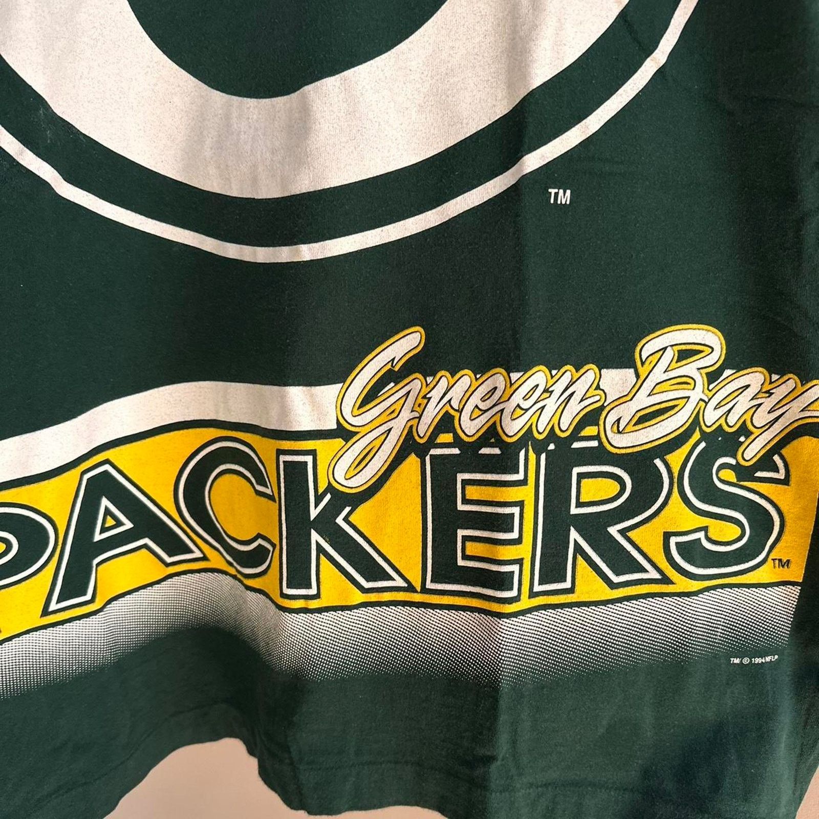 Salem Sportswear × Vintage Vintage 1994 Green Bay Packers Shirt Size US L / EU 52-54 / 3 - 3 Thumbnail