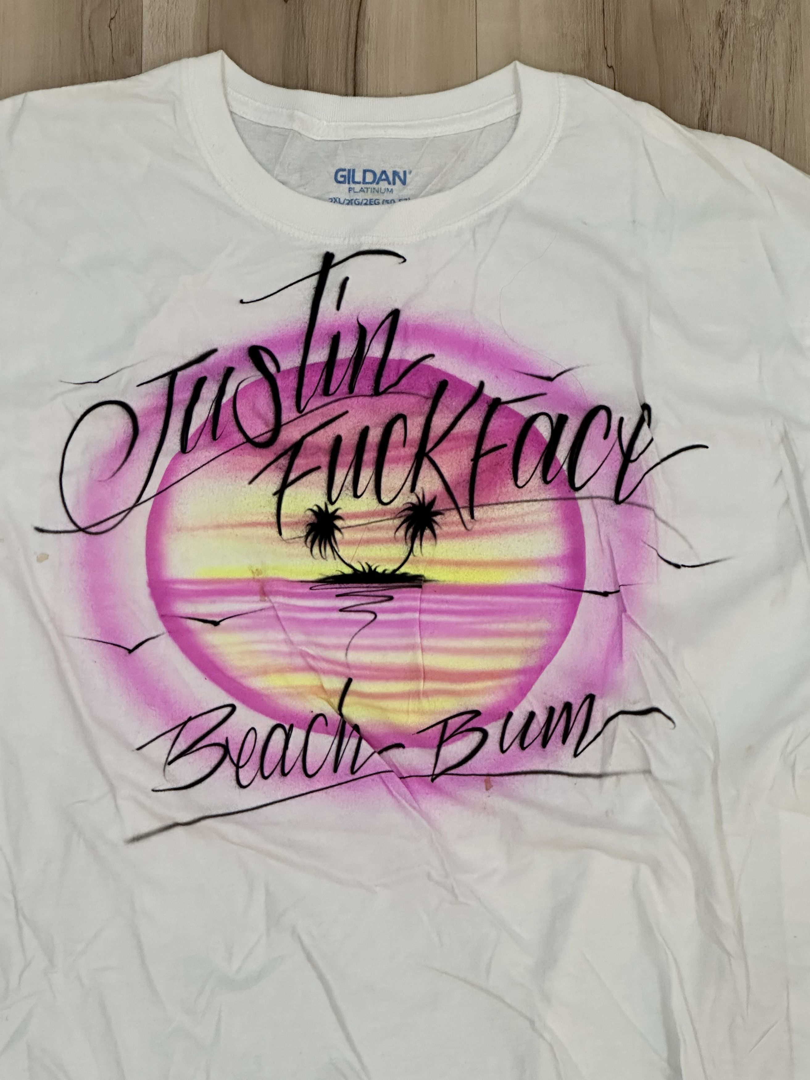 Vintage Harmony Korine 'Beach Bum' SXSW Premiere Custom Tee – 2XL Size US XXL / EU 58 / 5 - 1 Thumbnail
