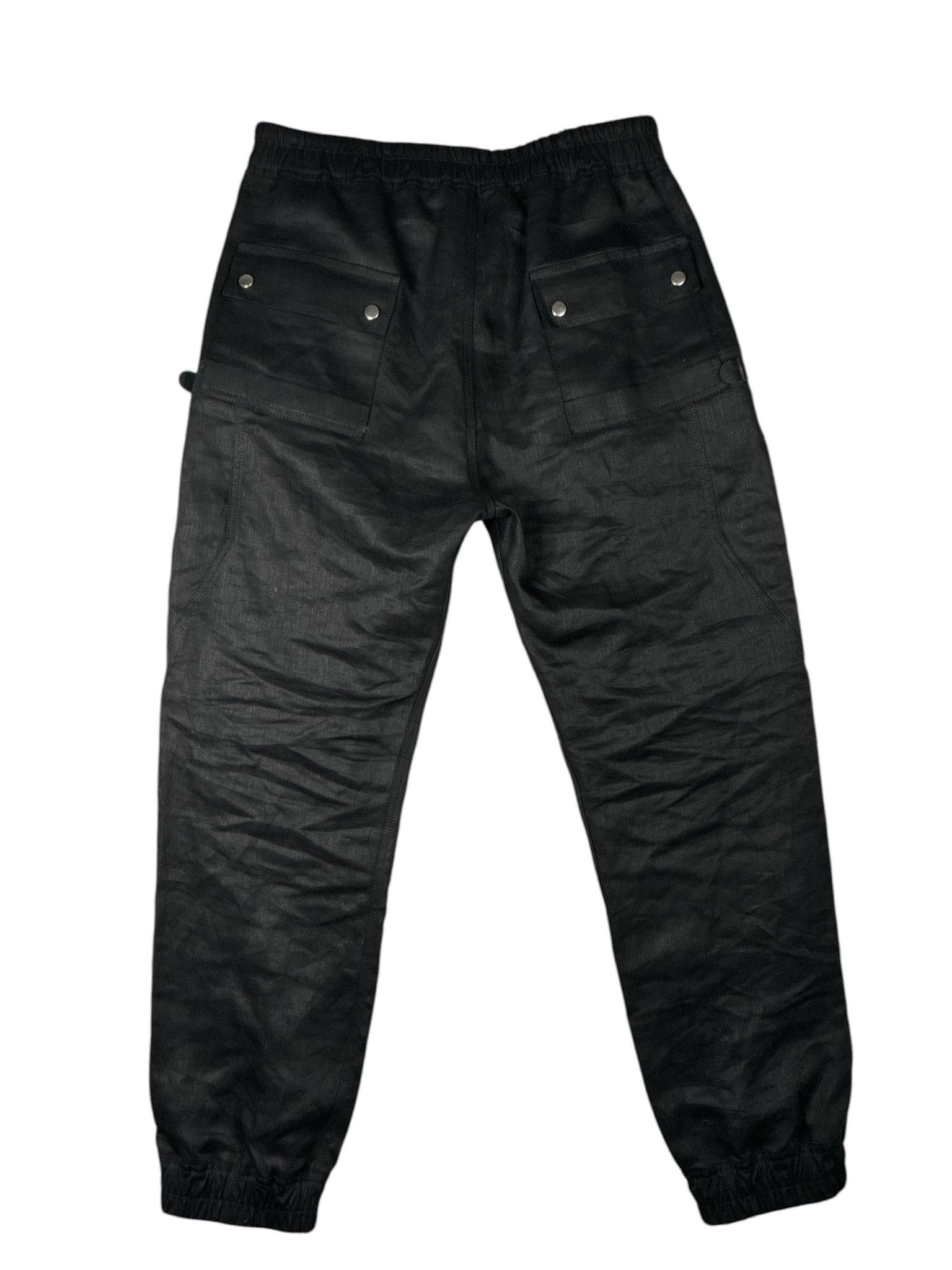 Rick Owens Rick Owens Bauhaus Black Cargo Pants Size US 38 / EU 54 - 5 Thumbnail