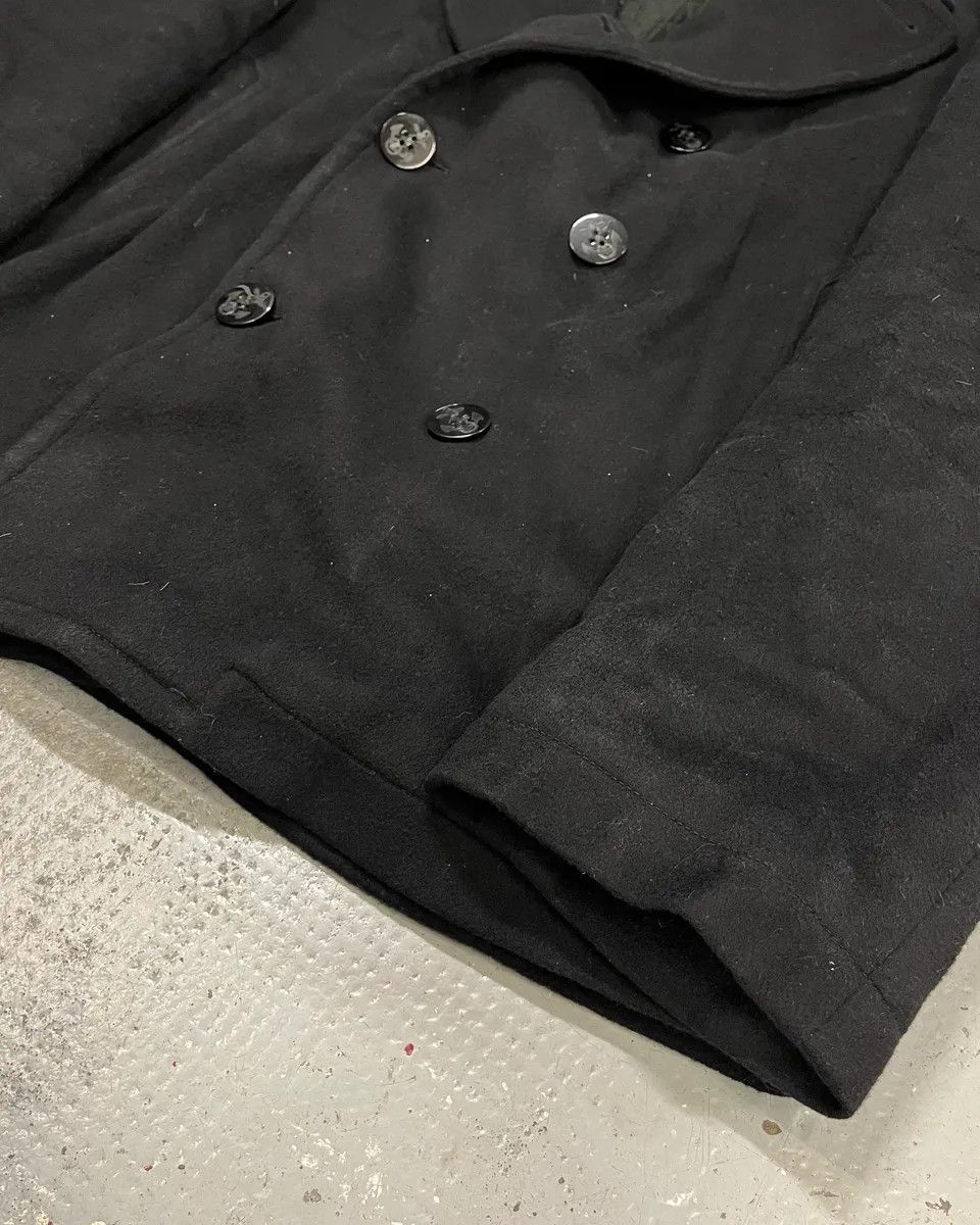 Alexander McQueen AW2005 Alexander McQueen Black Wool Double-Breasted Coat Size US L / EU 52-54 / 3 - 6 Thumbnail