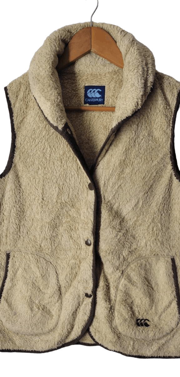 Canterbury of New Zealand CANTERBURRY OF NEW ZEALAND FLEECE VEST JACKET Size M / US 6-8 / IT 42-44 - 2 Thumbnail