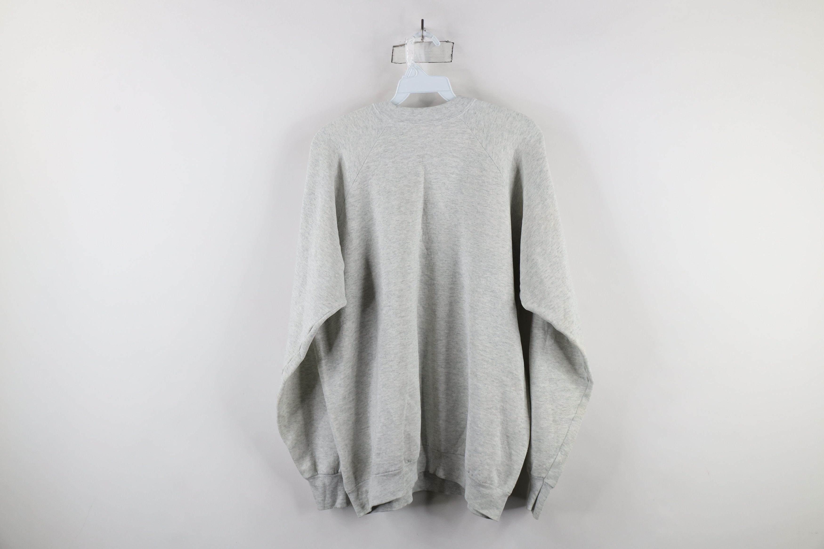 Vintage Vintage 90s Sauder Woodworking Crewneck Sweatshirt Gray USA Size US XL / EU 56 / 4 - 11 Thumbnail