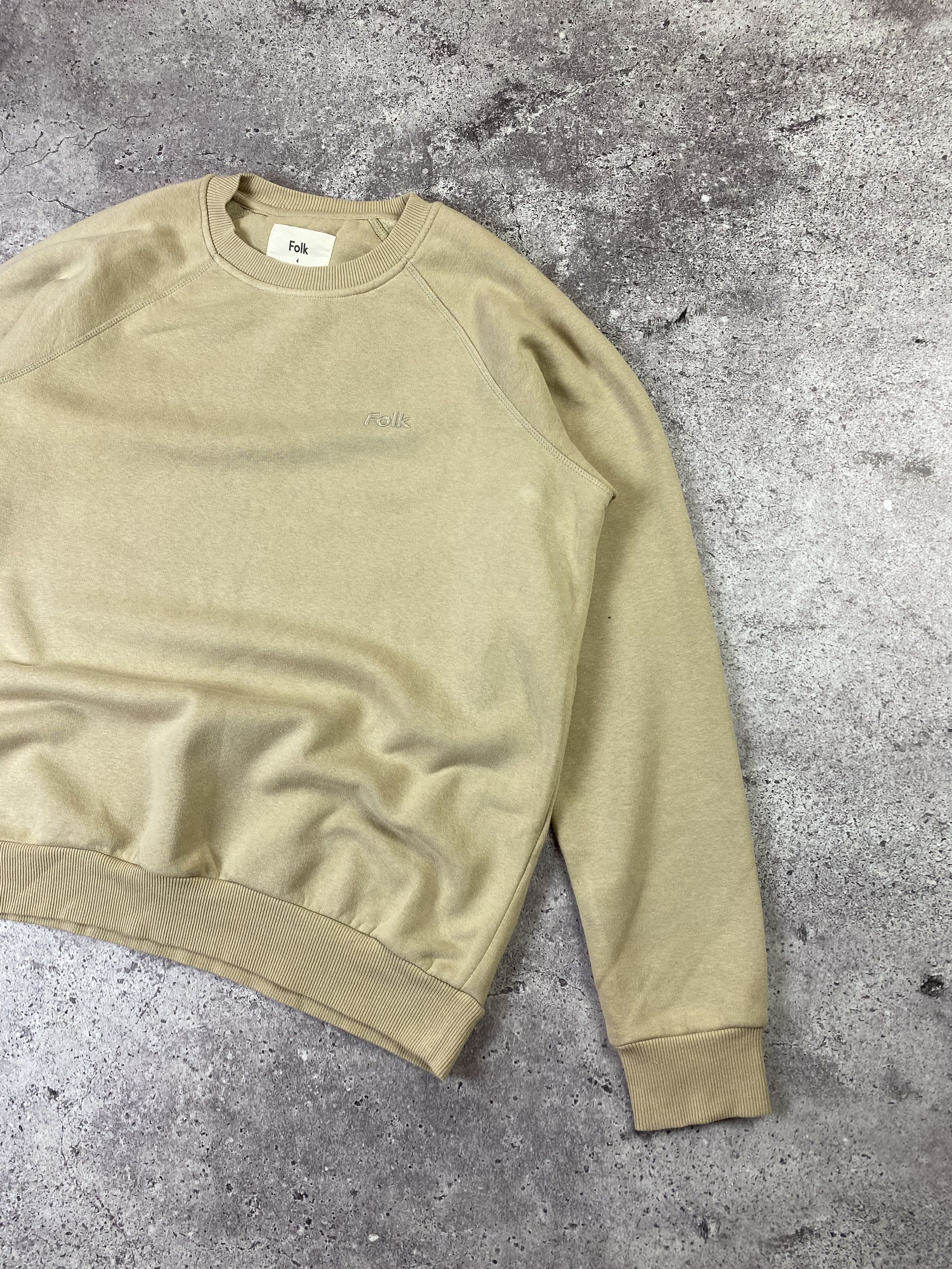 Folk Folk Sand Sweatshirt Logo Size 4 Size US XL / EU 56 / 4 - 2 Thumbnail