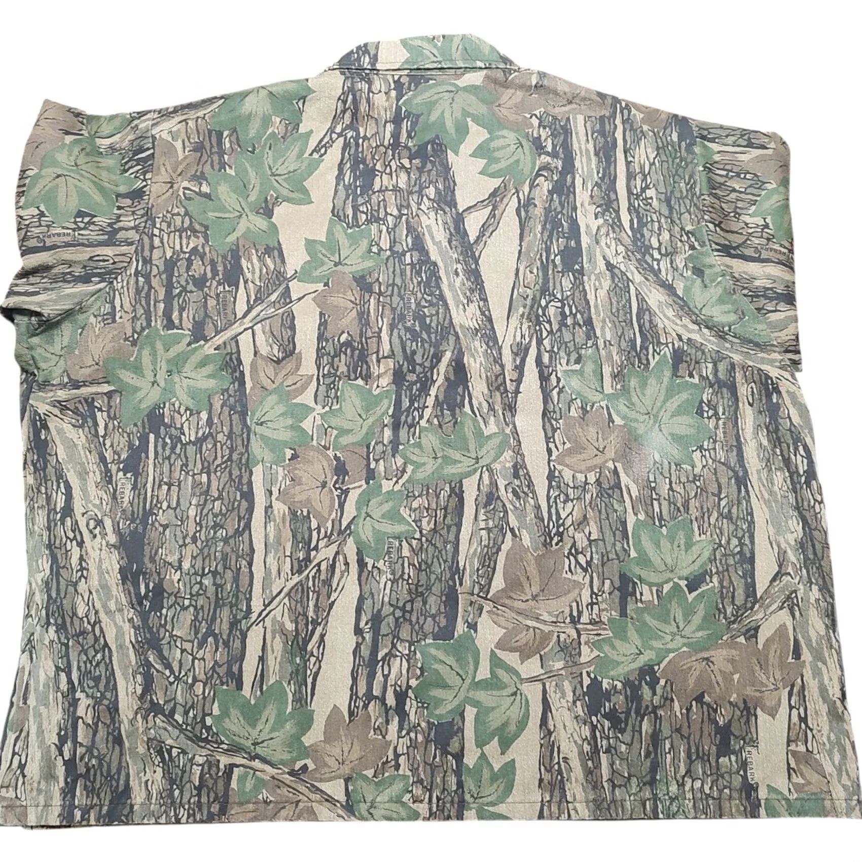 Vintage VINTAGE Key Trebark Camo Button Shirt Jacket Pockets Mens XXL Made In USA Flannel 90s 80s Size US XXL / EU 58 / 5 - 3 Thumbnail