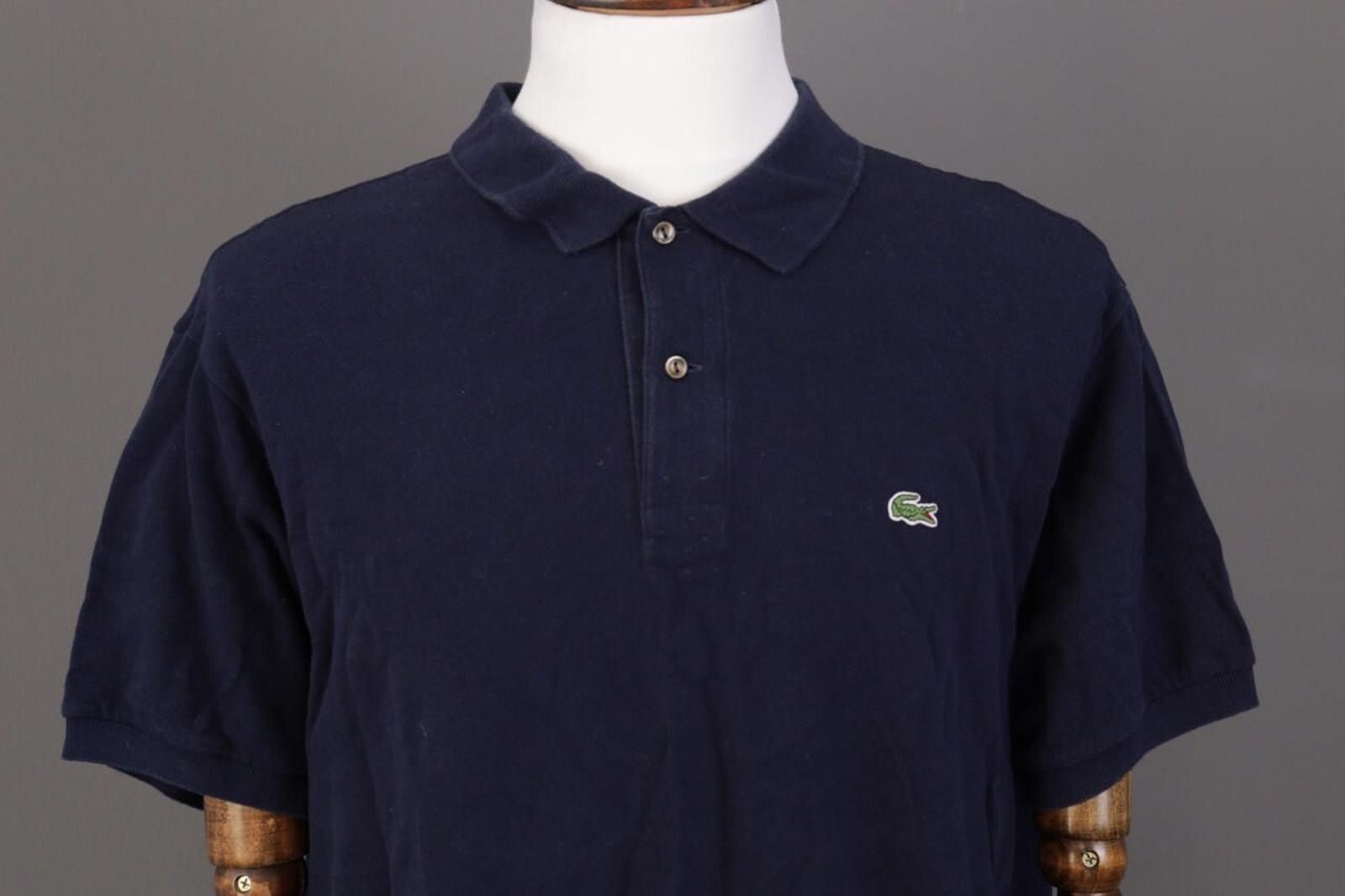 Lacoste Men Lacoste Classic Fit Blue Polo Shirt Size 8 / 3XL Size US XXL / EU 58 / 5 - 2 Thumbnail