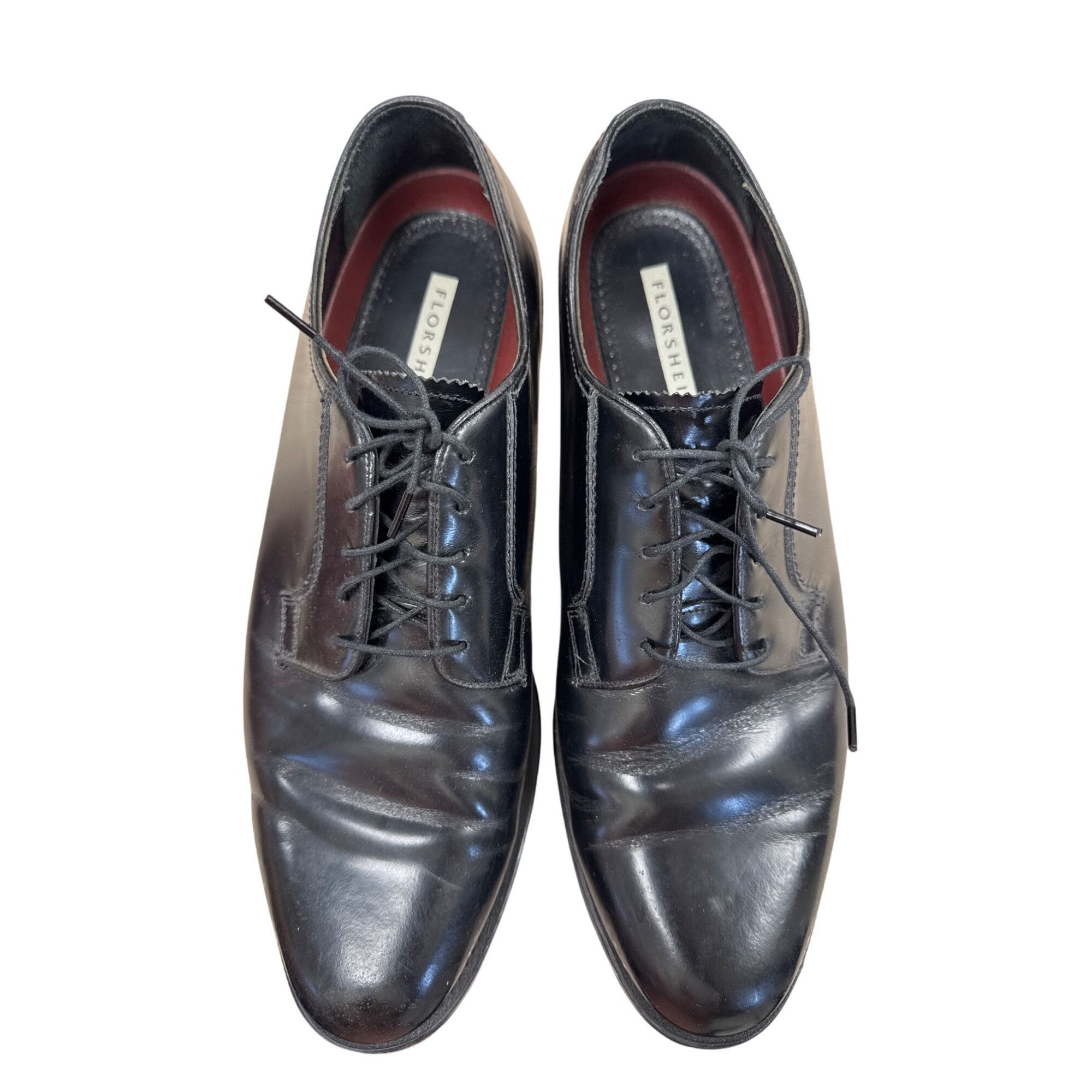 Florsheim Florsheim Mens Black Cap Toe Oxford Dress Shoes Size 12D SKU Size US 12 / EU 45 - 10 Thumbnail
