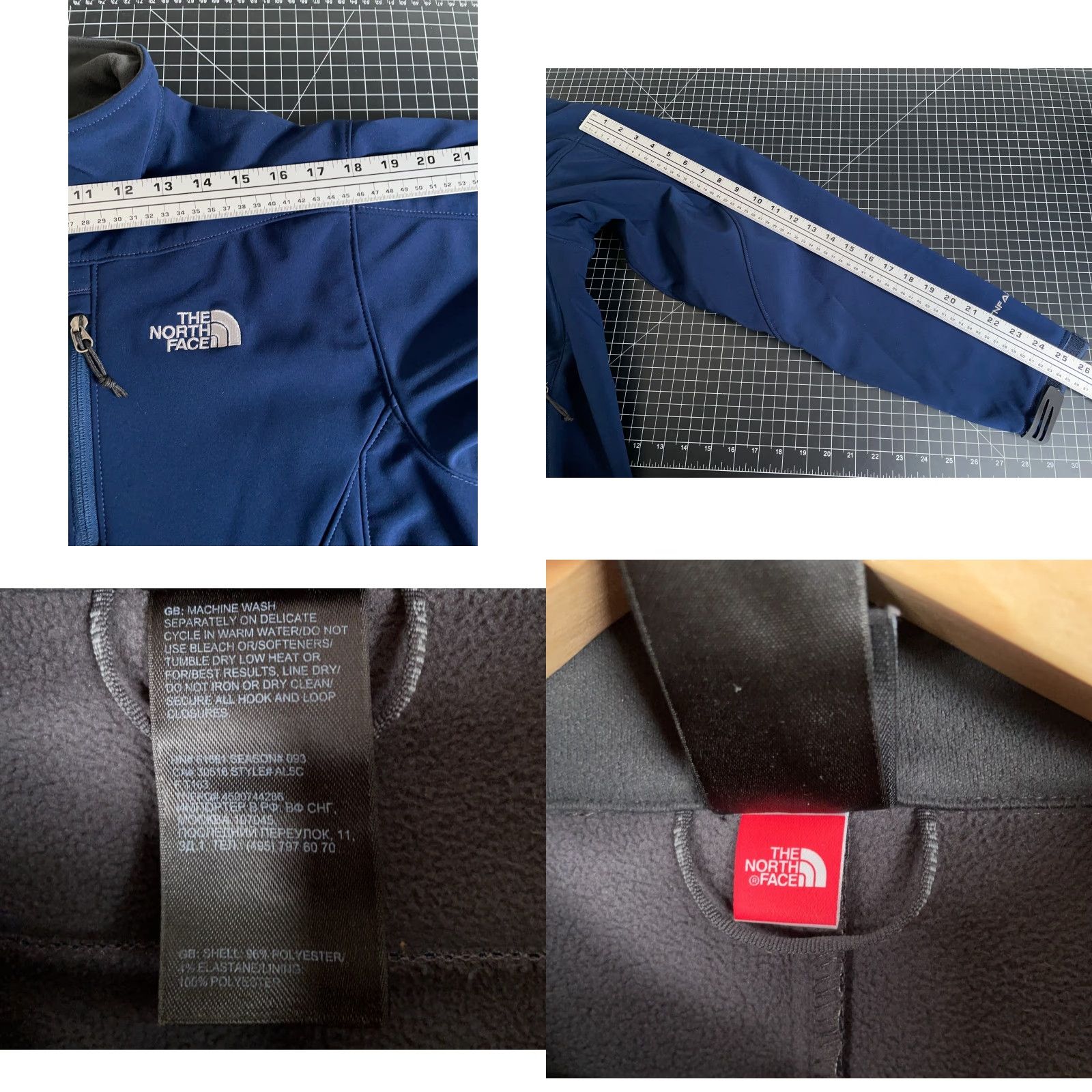 The North Face The North Face Apex Bionic Jacket Men Large Blue Zip Up Softshell Outdoor Size US L / EU 52-54 / 3 - 8 Thumbnail