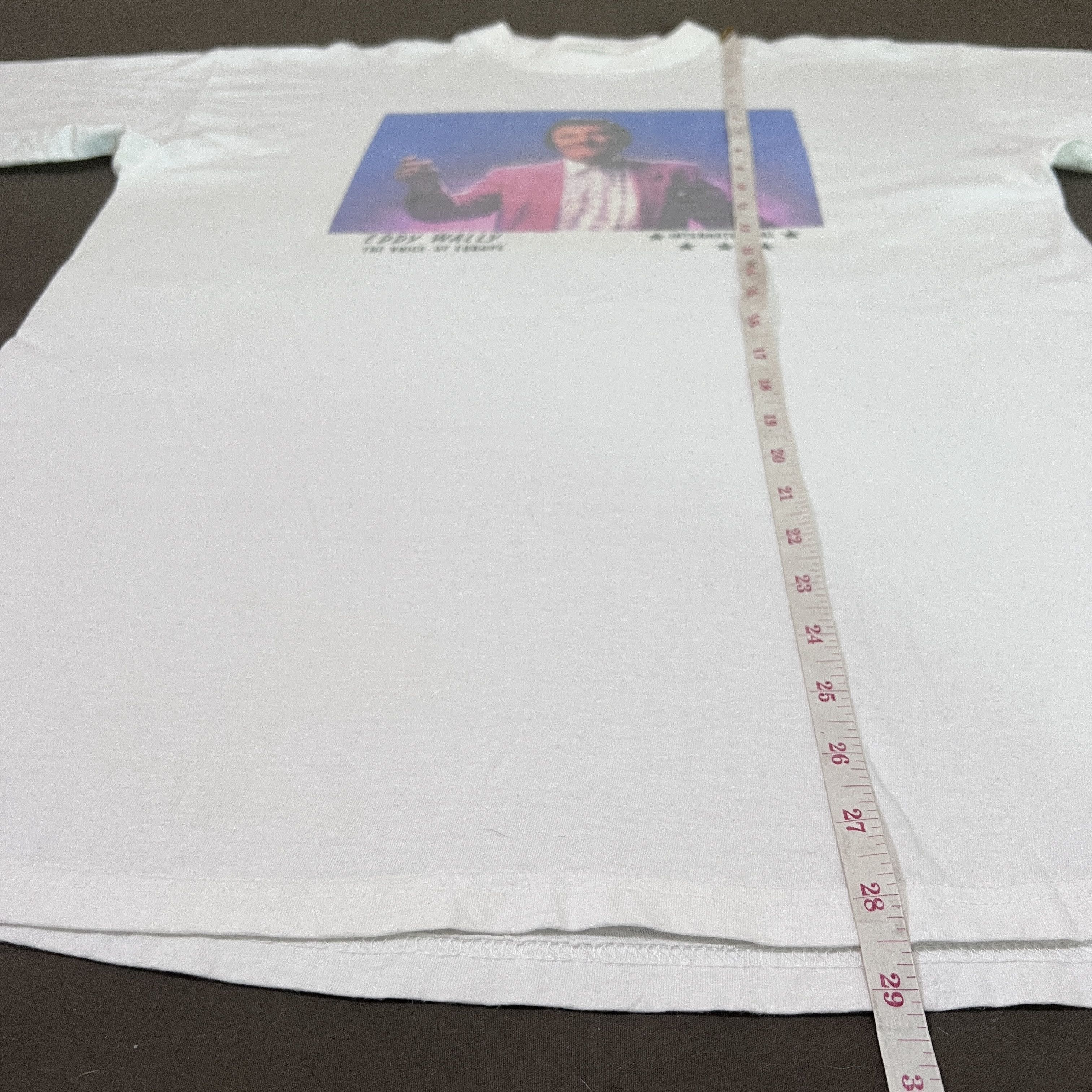 Band Tees × Vintage Vintage Eddy Wally The Voice Of Europa Promo Tee Faded Size US L / EU 52-54 / 3 - 7 Thumbnail