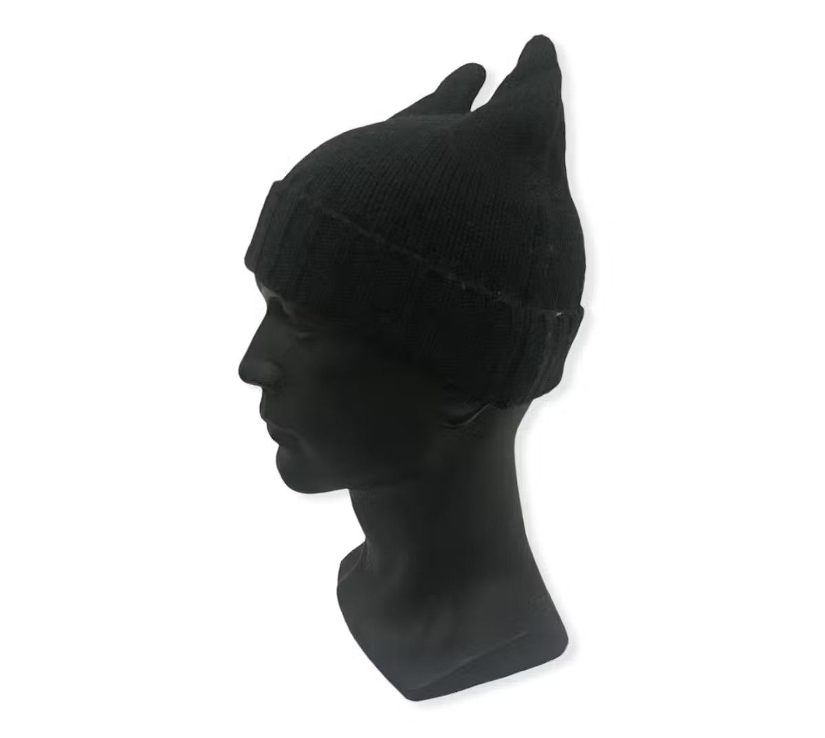 Other Japanese Brand Devil Horn Plain Beanie Hat Size ONE SIZE - 1 Thumbnail