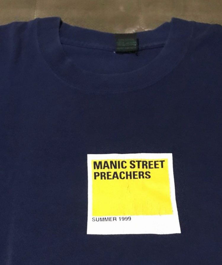 Band Tees Vintage Manic Street Preachers Summer 1999 Britpop Oasis Size US L / EU 52-54 / 3 - 1 Thumbnail